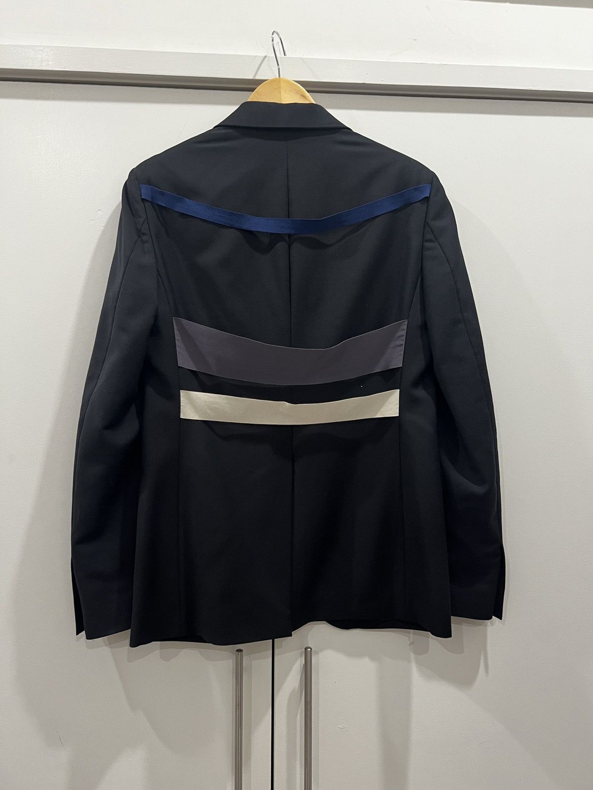 Raf Simons Raf Simons Runway Embroidered Wool Blazer, Sz 48 Size 38R - 5 Thumbnail