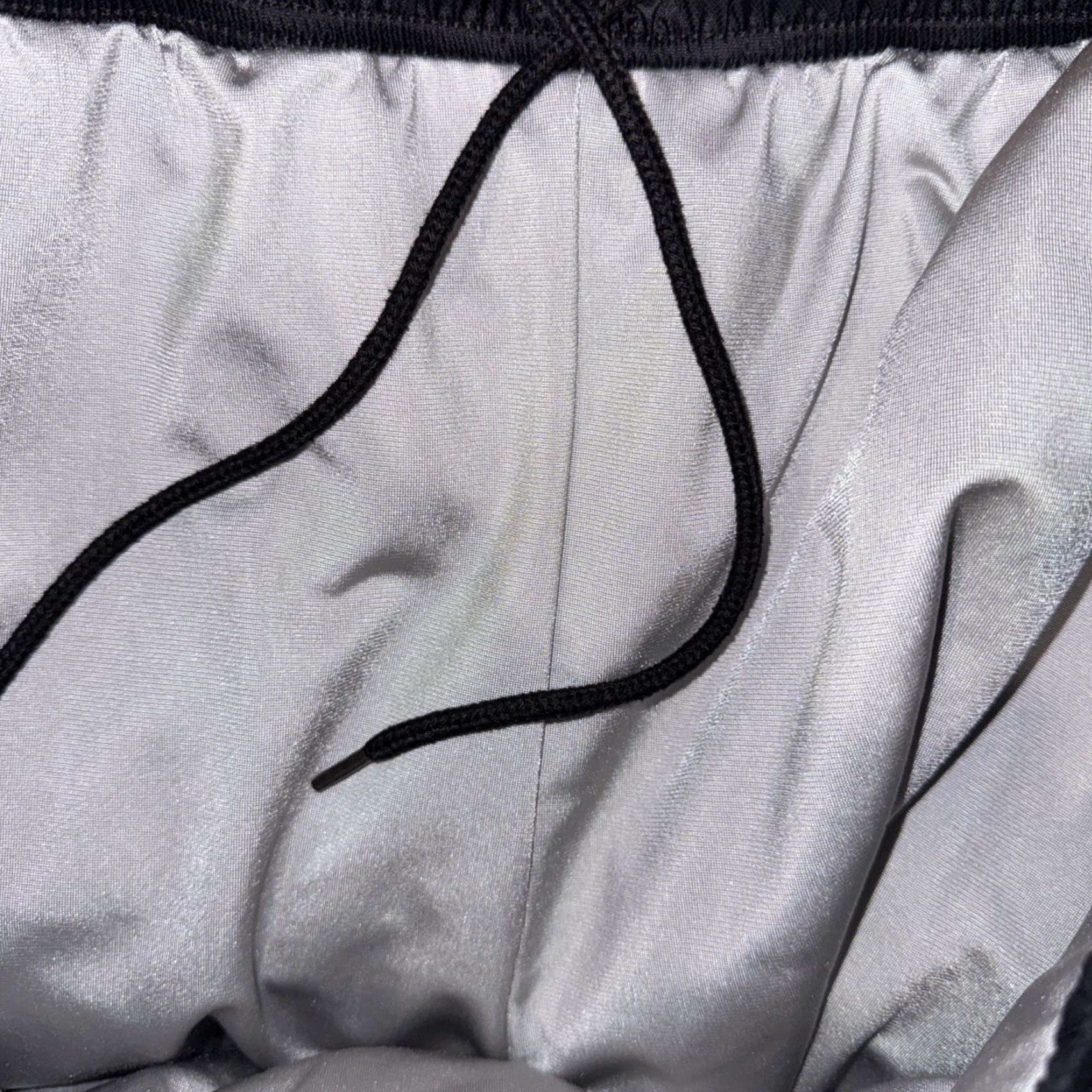 Adidas VINTAGE Adidas Track Pants Men’s XL Black 3 Stripe Nylon Zip Ankle Windbreakers Size US 36 / EU 52 - 6 Thumbnail