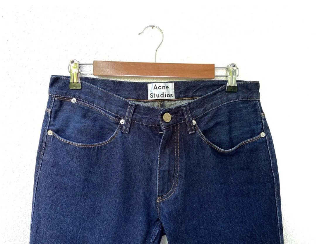 Acne Studios Acne studios MAX RAW Indigo denim jeans Size US 32 / EU 48 - 2 Thumbnail