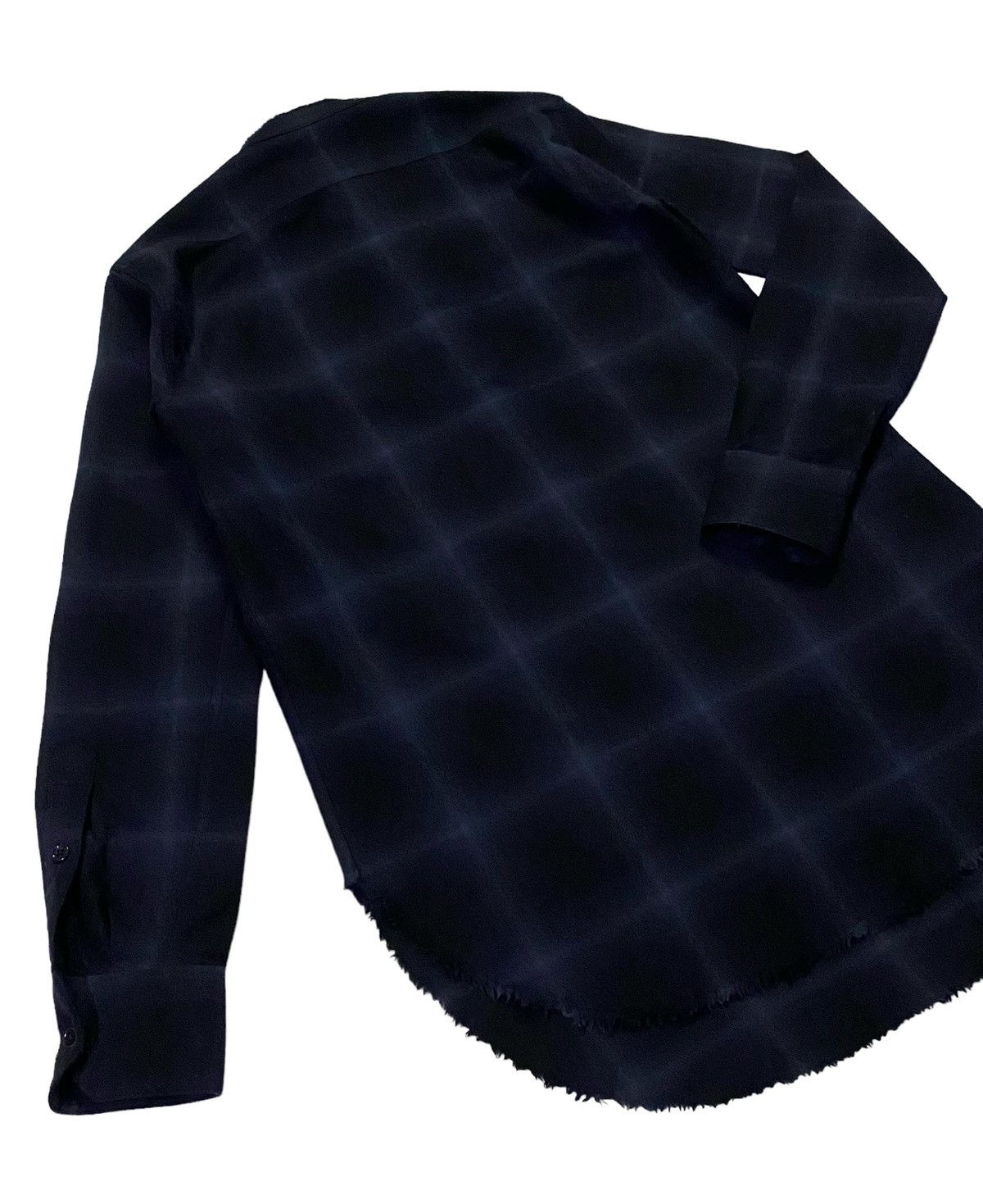 Helmut Lang Helmut Lang Plaid Wool & Cashmere Flannel Shirt Button ups Size XS / US 0-2 / IT 36-38 - 21 Thumbnail
