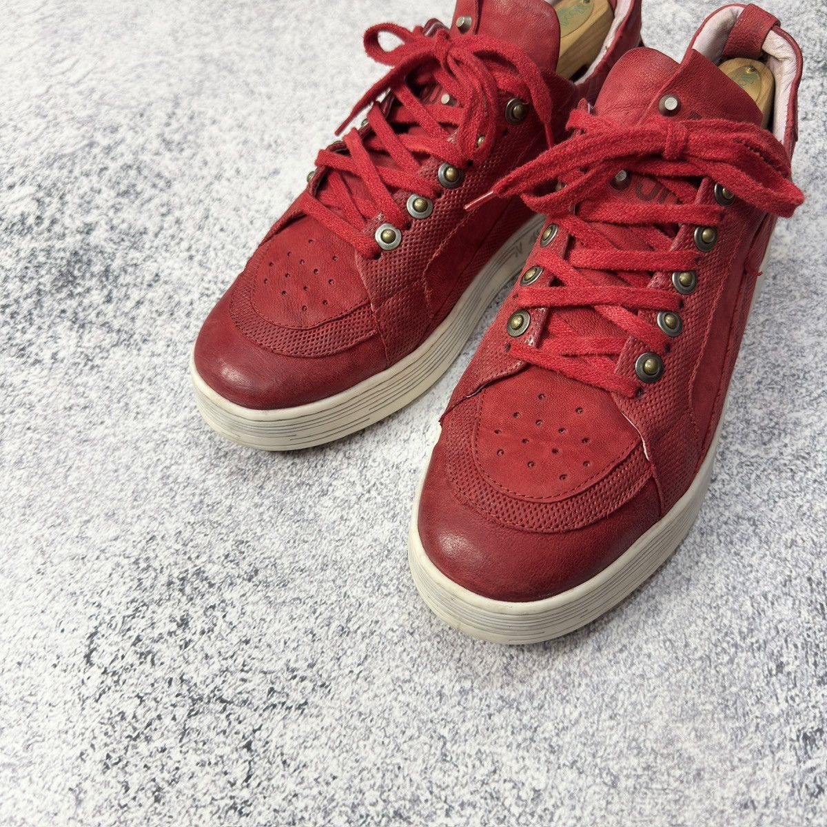 A.S.98 A.S.98 Mens Leather Sneakers US9 UK8 EU42 27cm Size US 9 / EU 42 - 8 Thumbnail