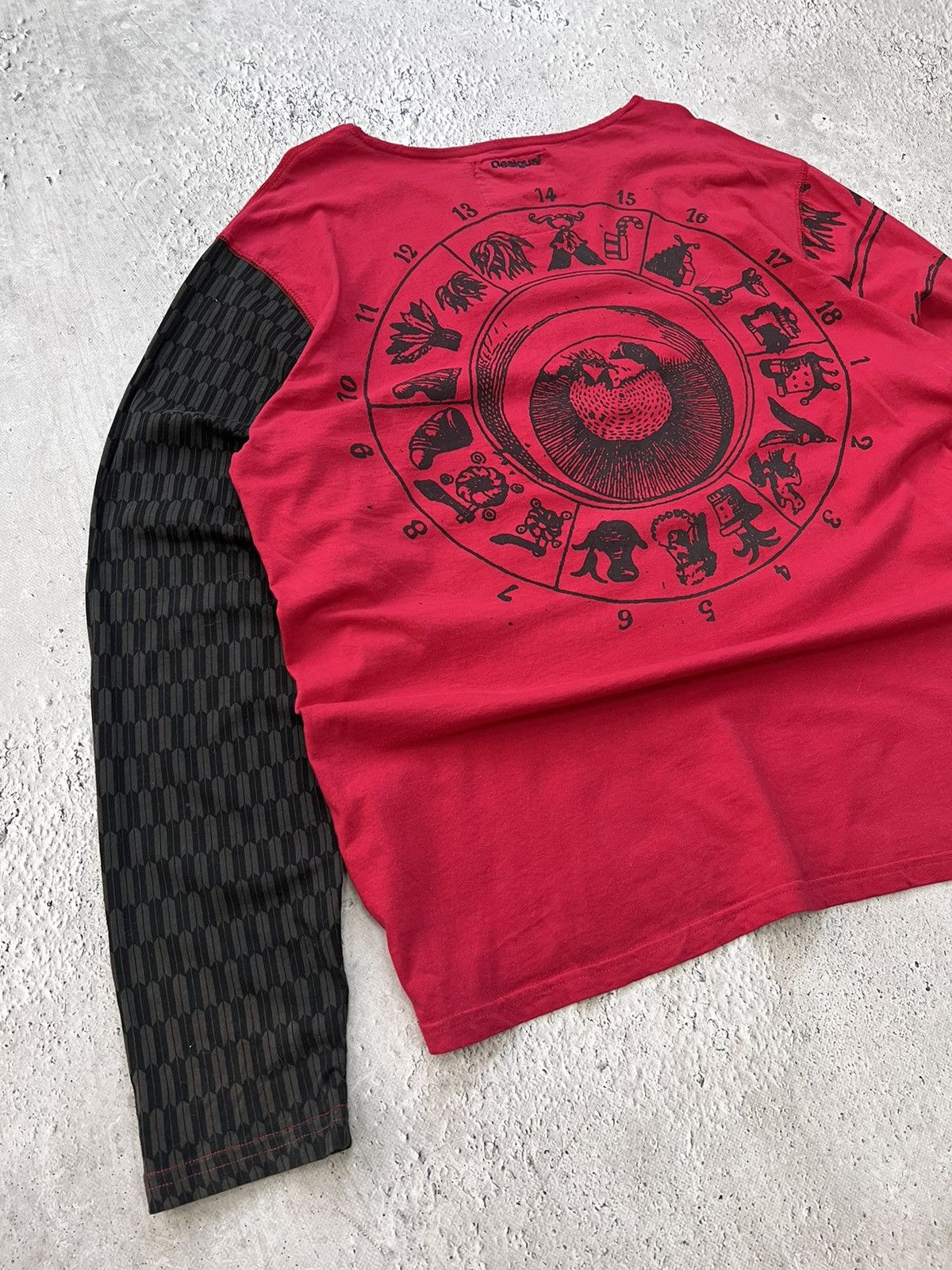 14th Addiction × Diesel × Japanese Brand AvantGarde Style FADED DISTRESSED SWEATER Junya Watanabe Size US XL / EU 56 / 4 - 8 Thumbnail