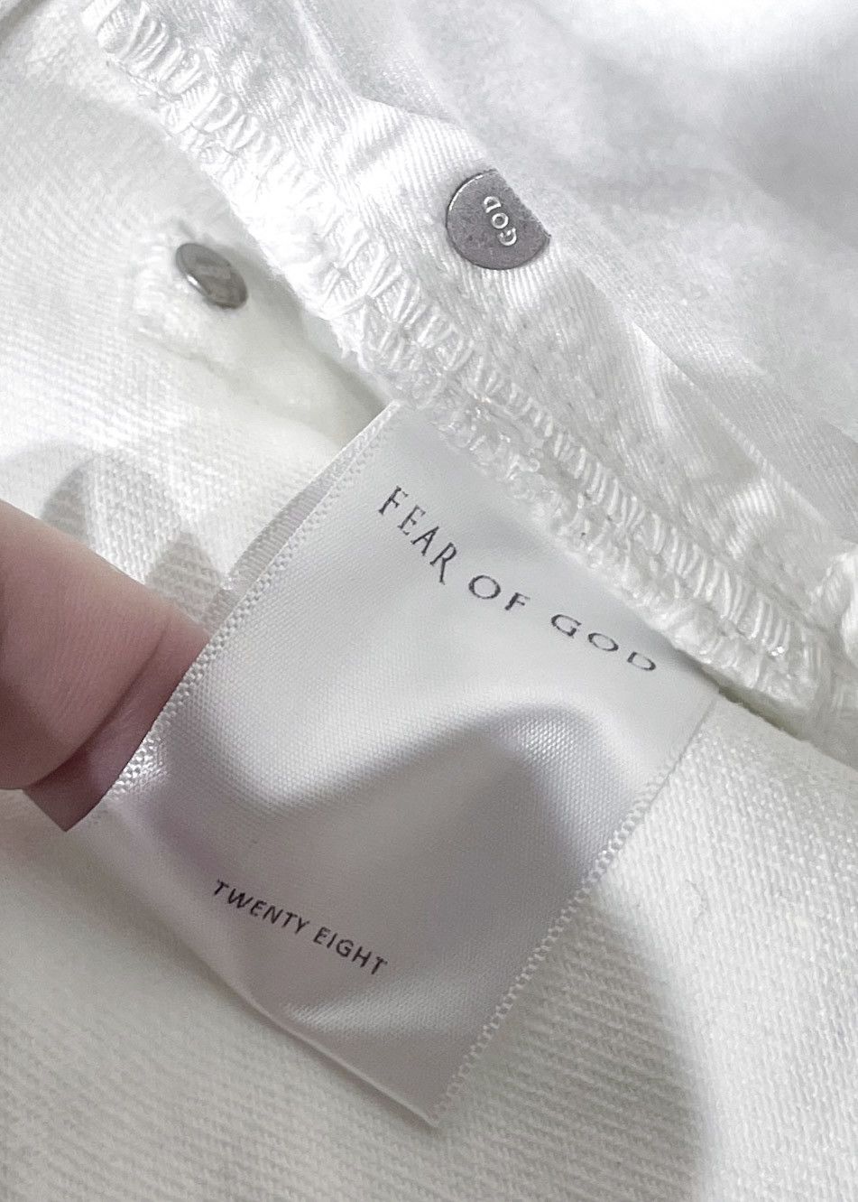 Fear of God Fear Of God Fourth Collection White Destroyed Jeans Size US 28 / EU 44 - 9 Thumbnail