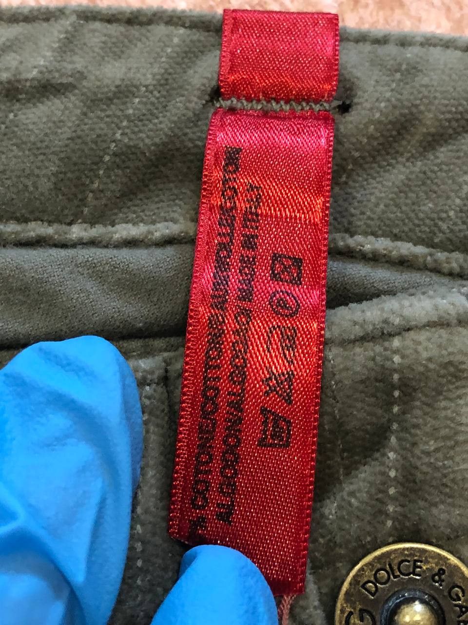 Dolce & Gabbana vintage D&G Denim pants luxury Dolce&Gabbana jeans Y2K Size 29" - 5 Thumbnail