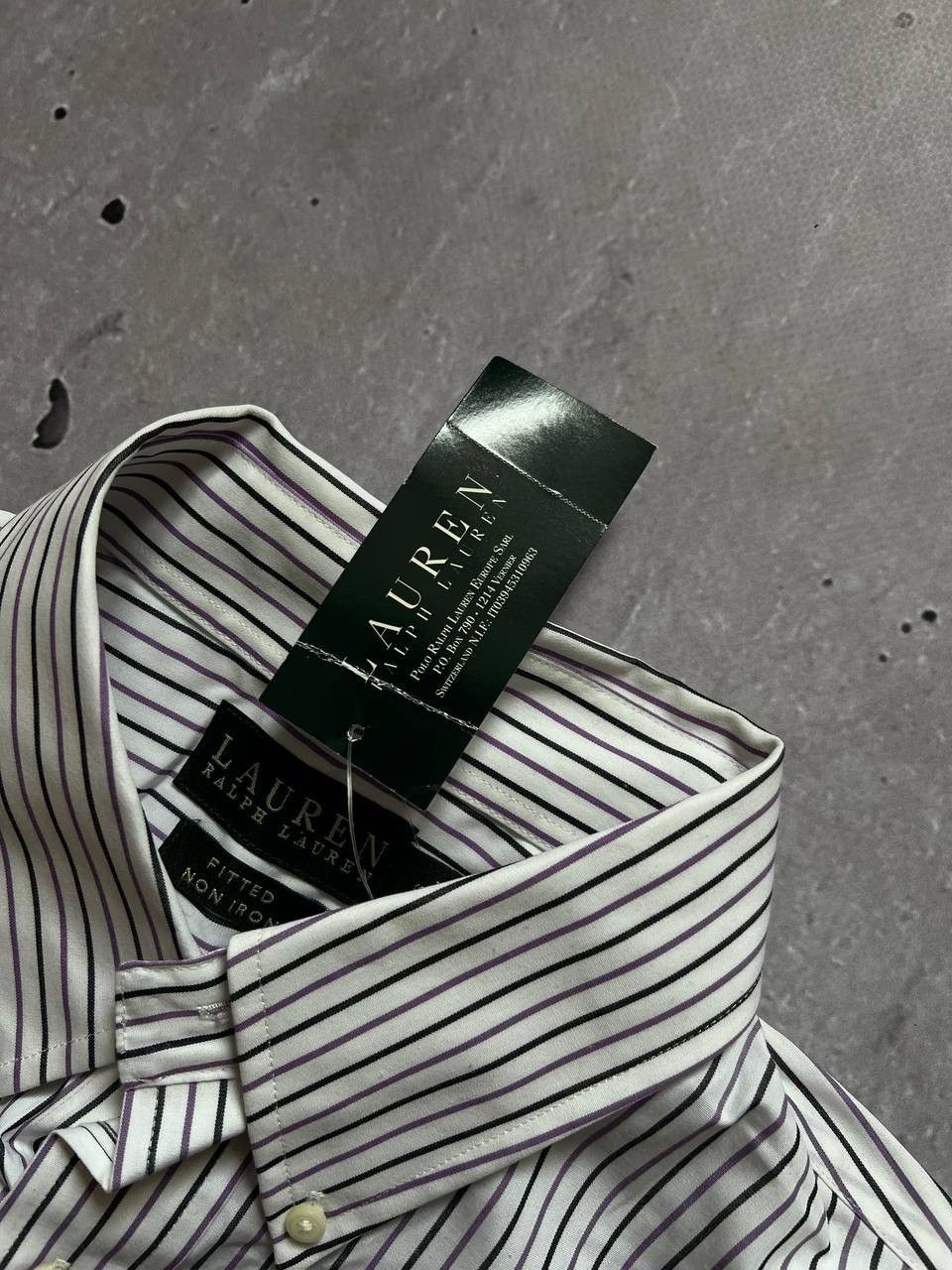 Polo Ralph Lauren Lauren Ralph Lauren men's button-down shirt, size 16 striped Size US L / EU 52-54 / 3 - 5 Thumbnail