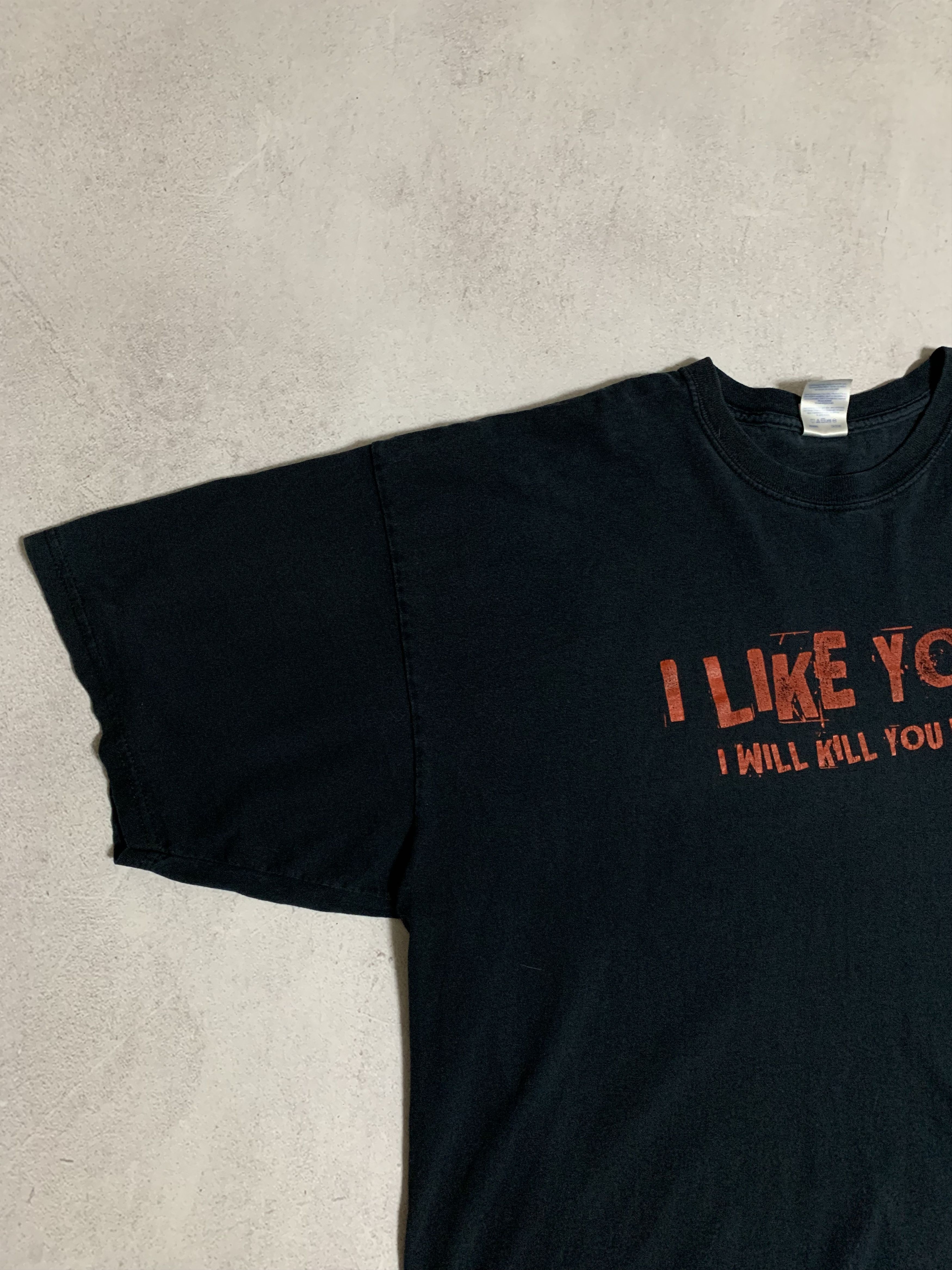 Vintage Vintage I Will Kill Your Last T Shirt Tee Humor Baggy 90s Size US XXL / EU 58 / 5 - 6 Thumbnail