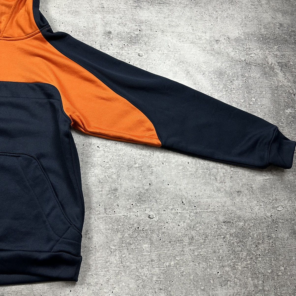 Nike Vintage Nike Hoodie Swoosh Logo Orange Navy Men’s Size S Size US S / EU 44-46 / 1 - 7 Thumbnail