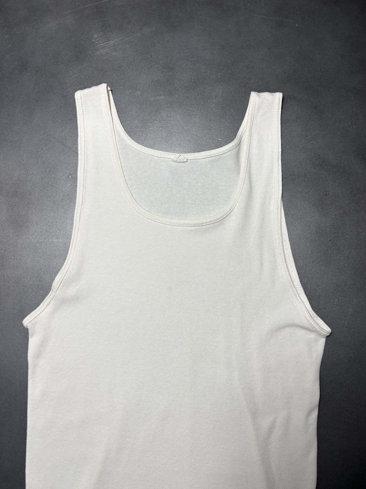 Fruit Of The Loom 1970s Vintage Fruit of the Loom 80s Tank Top Sleeveless Tee Size US L / EU 52-54 / 3 - 3 Thumbnail