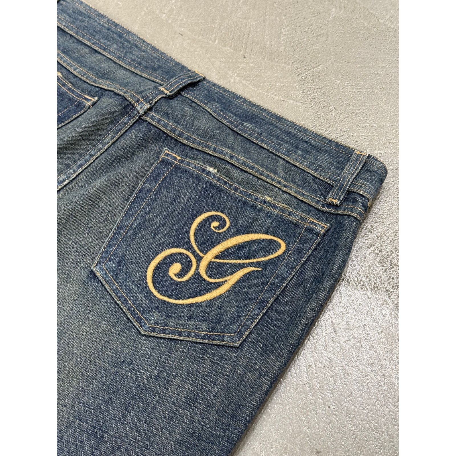 Gucci 2000s Gucci by Tom Ford embroidered logo jeans Size 30" / US 8 / IT 44 - 5 Thumbnail