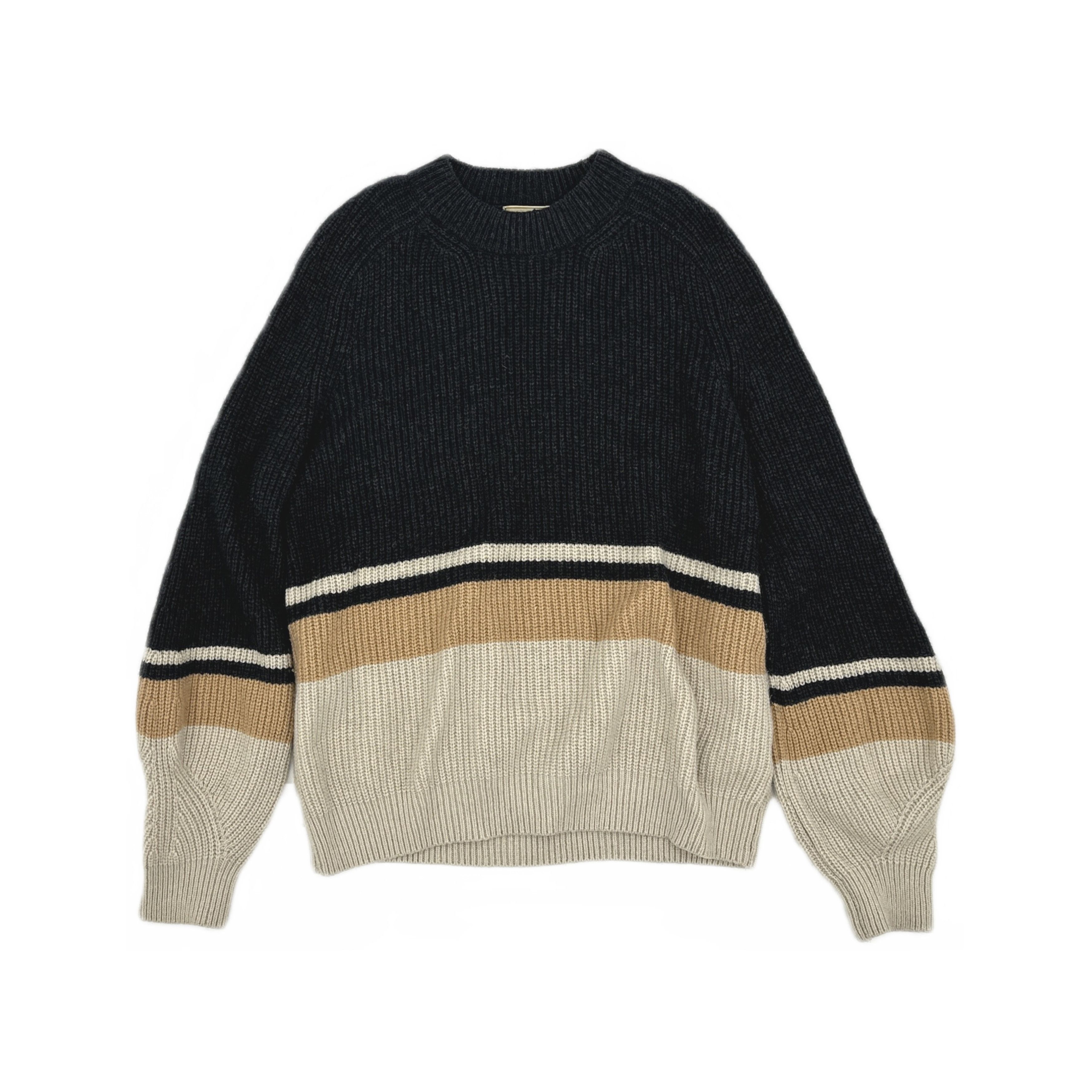 Hermes Hermès Colorblock Cashmere Blend Sweater Size L Size US L / EU 52-54 / 3 - 1 Thumbnail