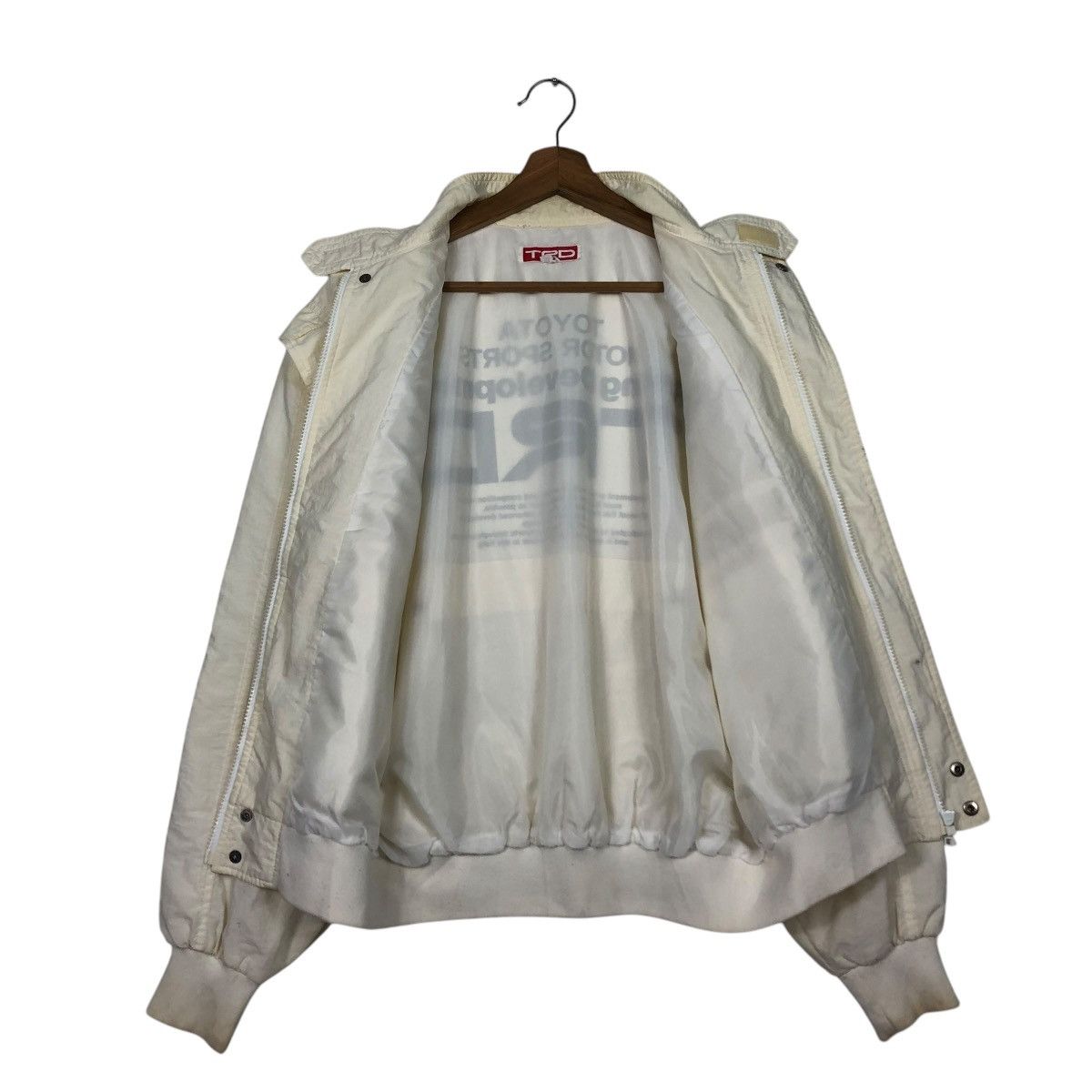 Vintage 🔥VINTAGE BOMBER JACKET RACING DEVELOPMENT TRD BIG LOGO Size US L / EU 52-54 / 3 - 11 Thumbnail