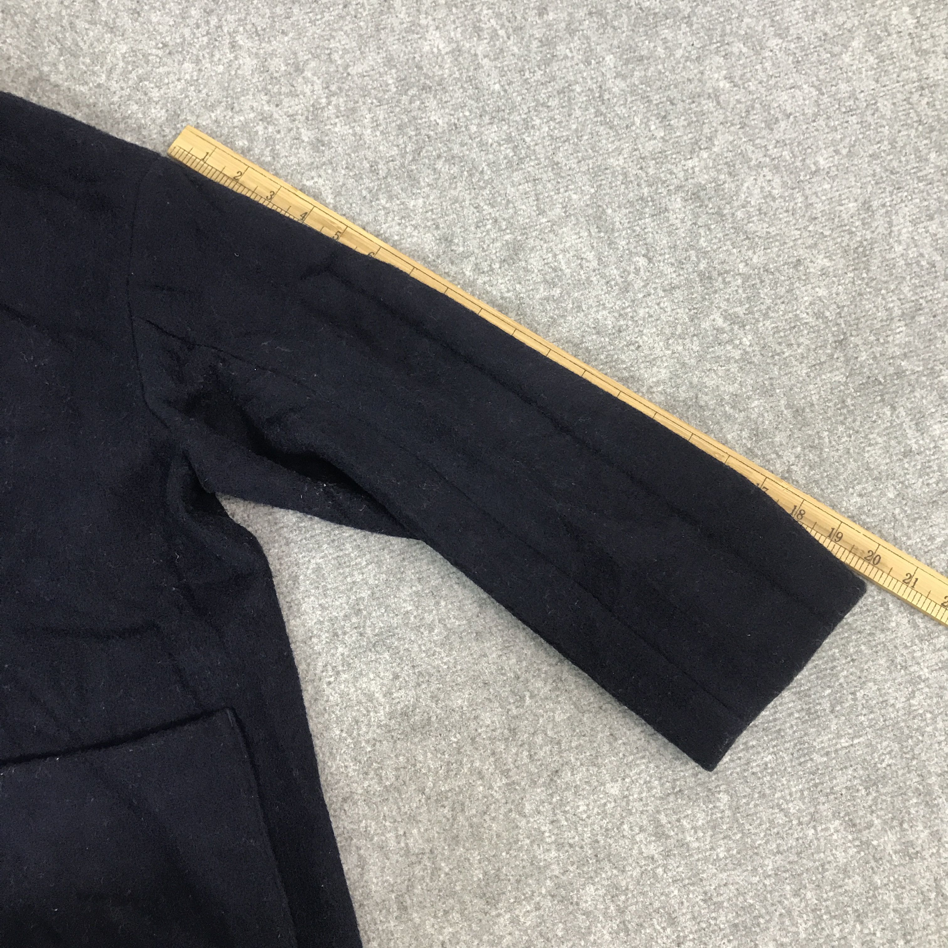 Danton Vtg Dantom Japan Wool button Design Kimono collar jacket Size US L / EU 52-54 / 3 - 6 Thumbnail