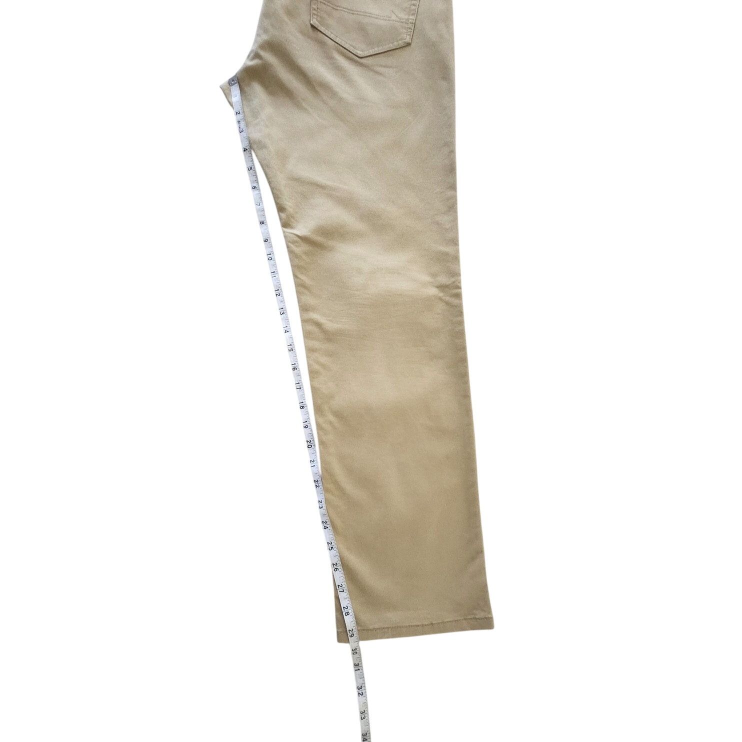 UNTUCKit Untuckit Mens Tan Pants Straight Fit W34 L30 Size US 34 / EU 50 - 4 Thumbnail