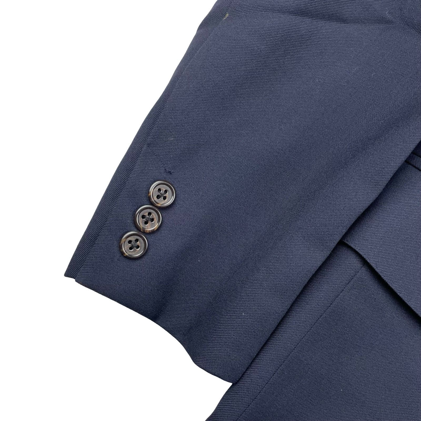 Polo Ralph Lauren Polo Ralph Lauren Men's 100% Wool 3-Button Blazer Navy Blue Size 44R - 14 Thumbnail