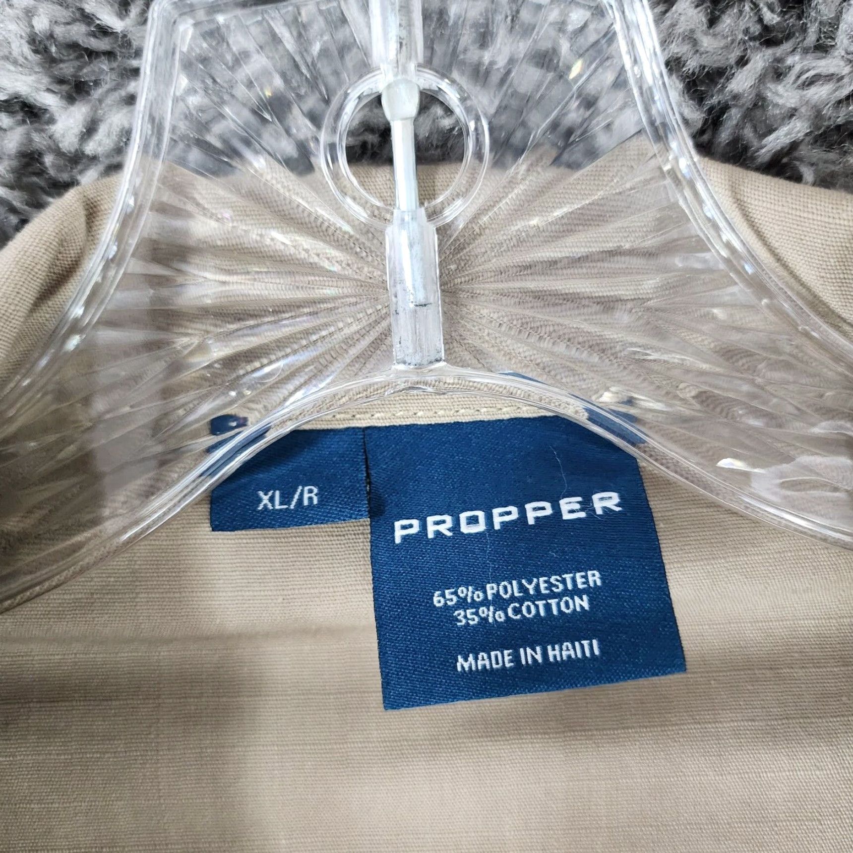 Propper PROPPer Tactical Button-Up Shirt Long Sleeve Adult XL Beige Mens Size US XL / EU 56 / 4 - 5 Thumbnail