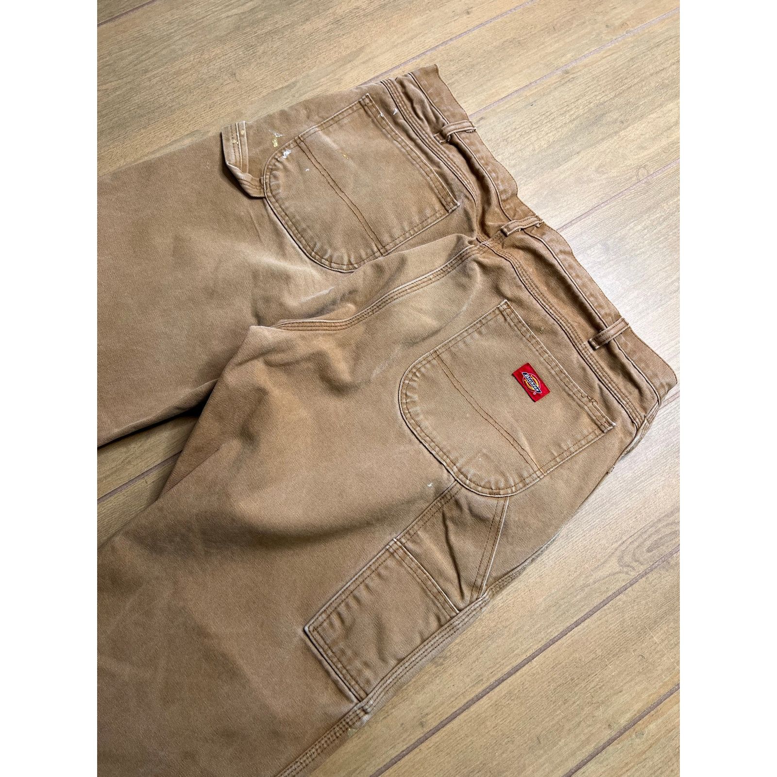 Dickies Vintage Dickies work pants 38x30 paint splatter distressed Size US 38 / EU 54 - 6 Thumbnail