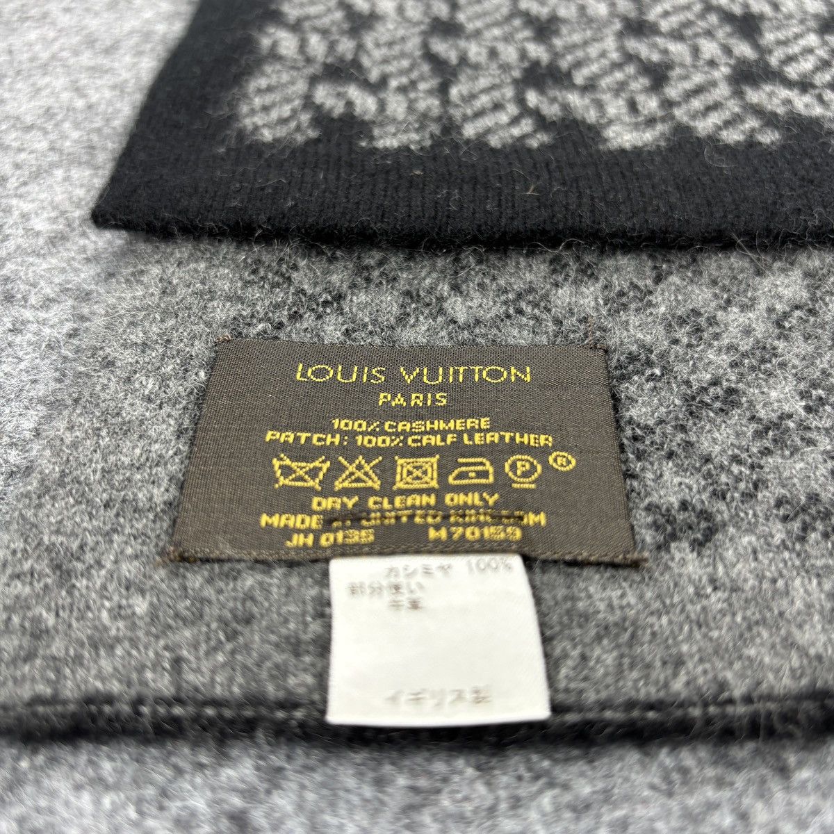 Louis Vuitton Louis Vuitton # D727 # Muffler # Neckwear Size ONE SIZE - 3 Thumbnail