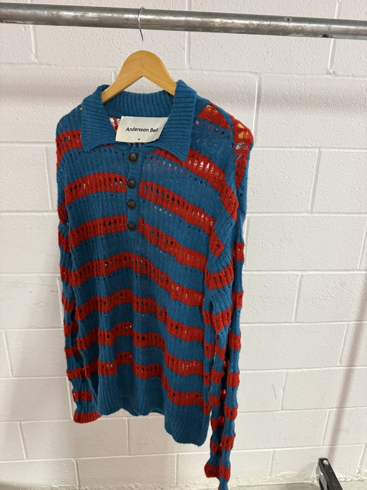 Andersson Bell anderson bell burble polo Size US L / EU 52-54 / 3 - 2 Thumbnail