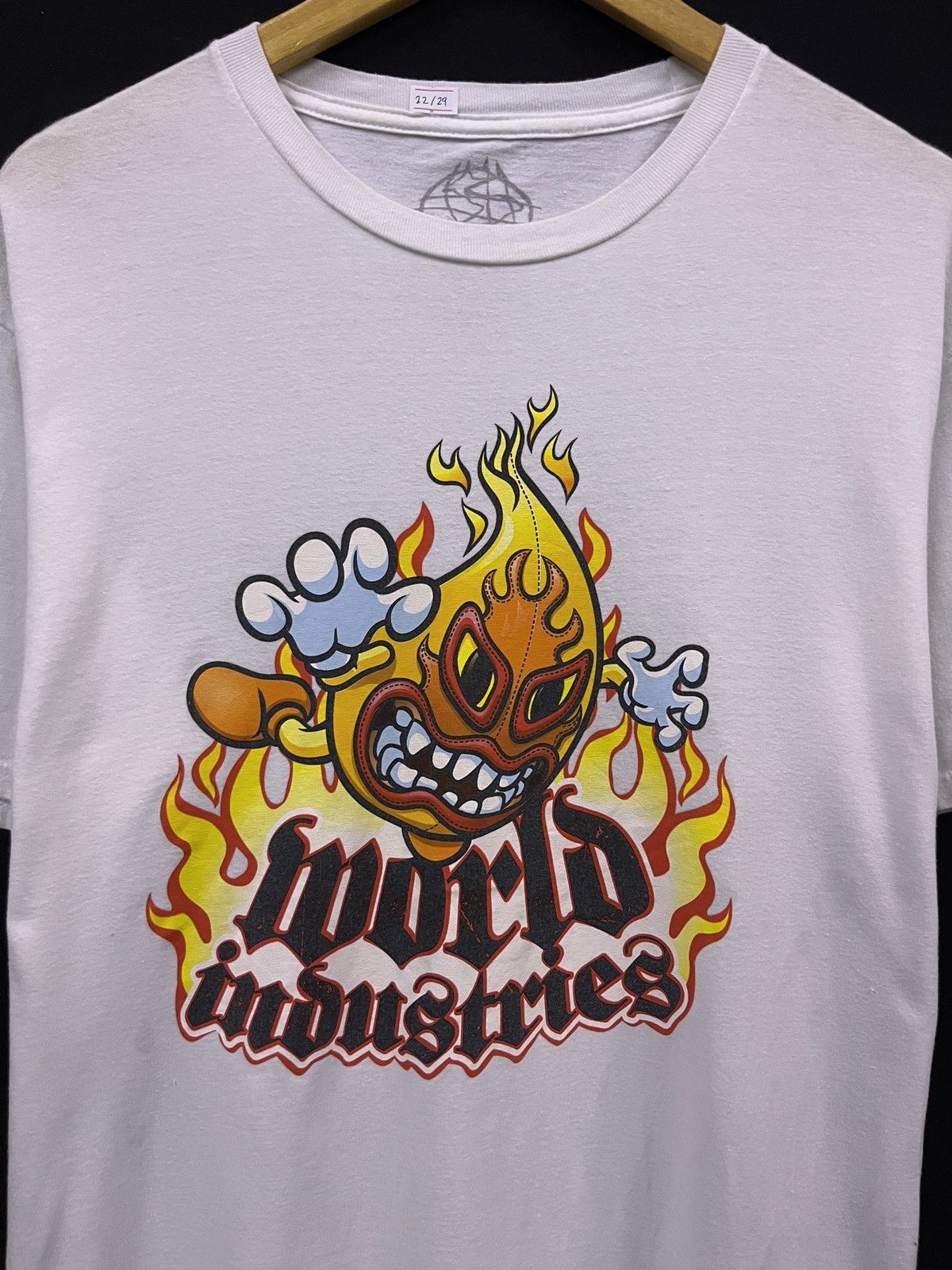 World Industries WORLD INDUSTRIES MASTERIO PARODY SKATE TSHIRT Size US L / EU 52-54 / 3 - 3 Thumbnail