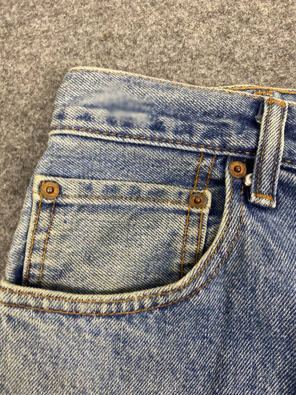 Levi's levis 517 bootcut flare denim nice design Size US 35 - 10 Thumbnail