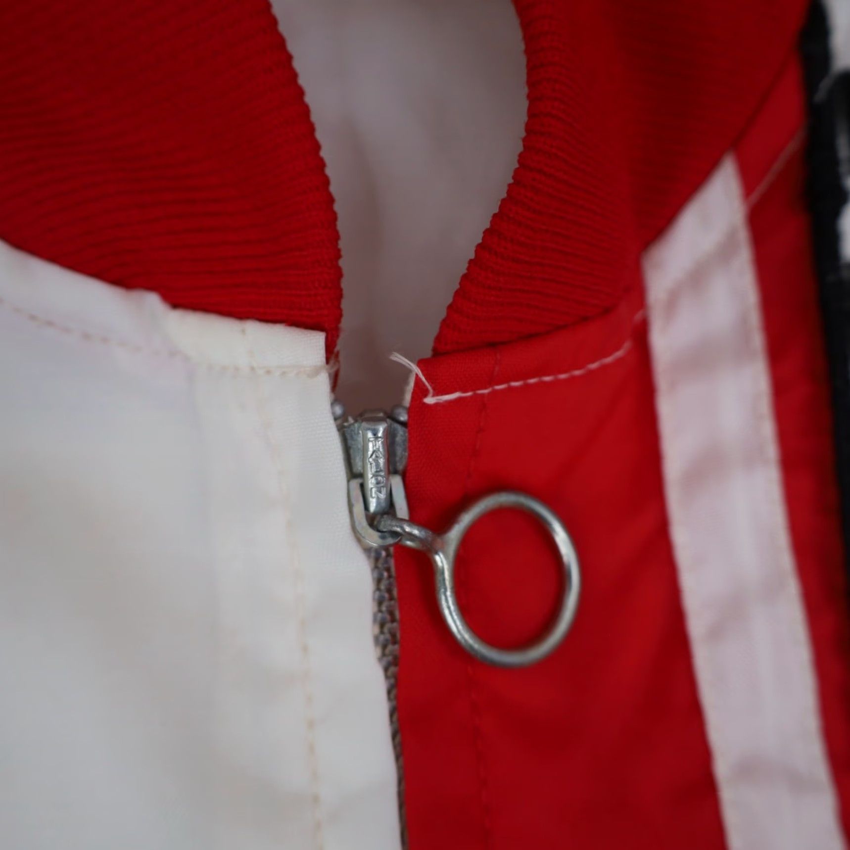 Greats VINTAGE Great Lakes Jacket Checkered Racing Windbreaker Nylon White L Men Regular Size Jacket Size US L / EU 52-54 / 3 - 7 Thumbnail