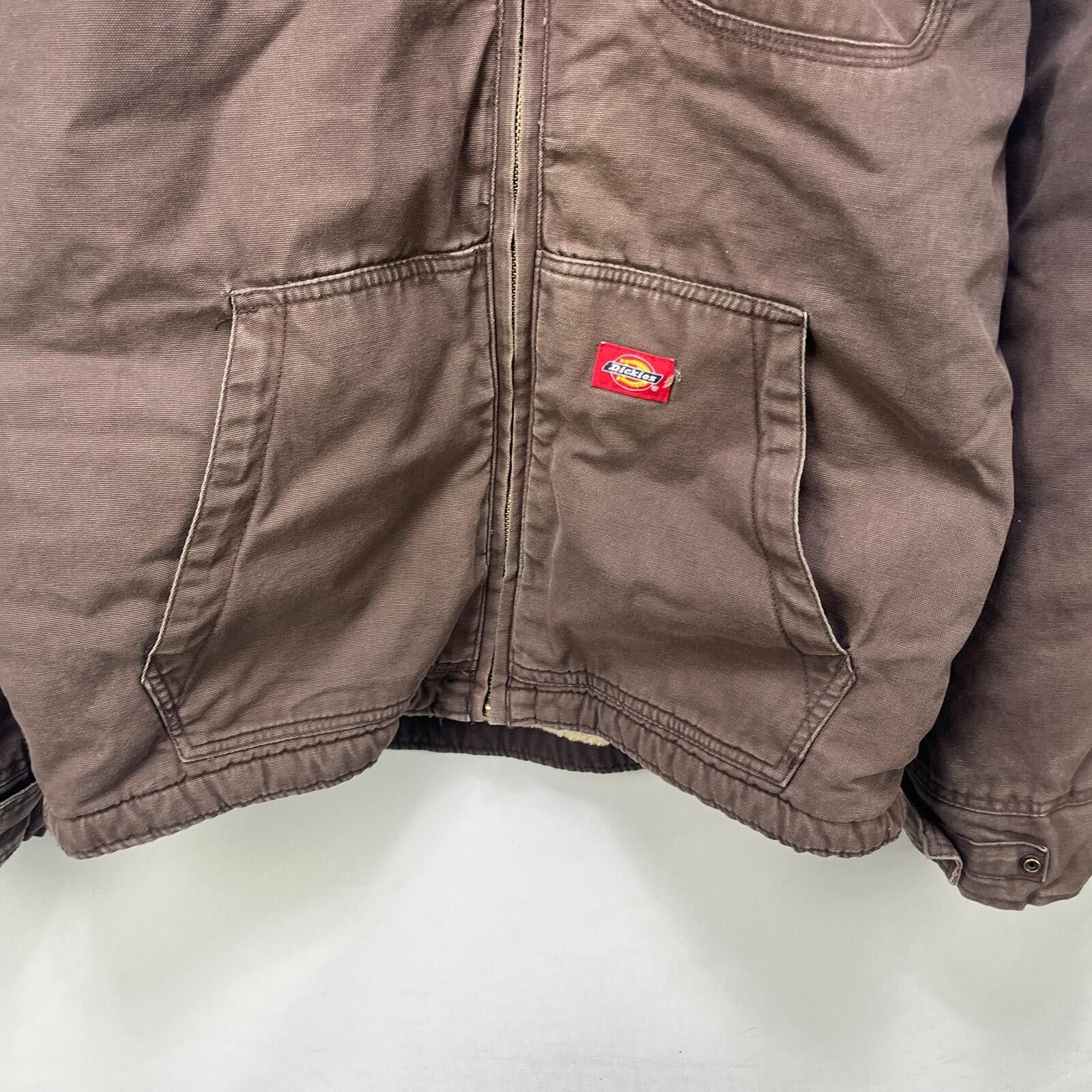 Dickies Vintage Dickies Sherpa Lined Hooded Jacket Large Size US L / EU 52-54 / 3 - 2 Thumbnail
