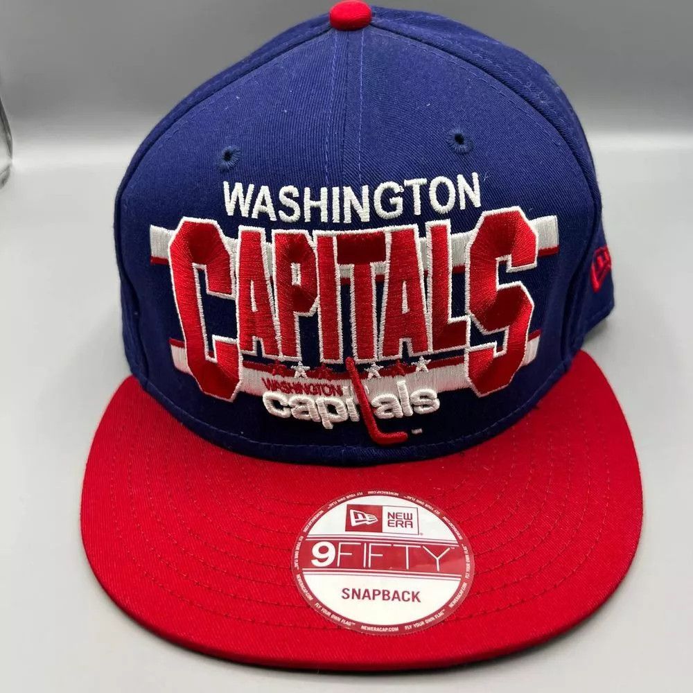 New Era Washington Capitals Hat Men 9Fifty New Era Snap Back Cap Size ONE SIZE - 1 Thumbnail