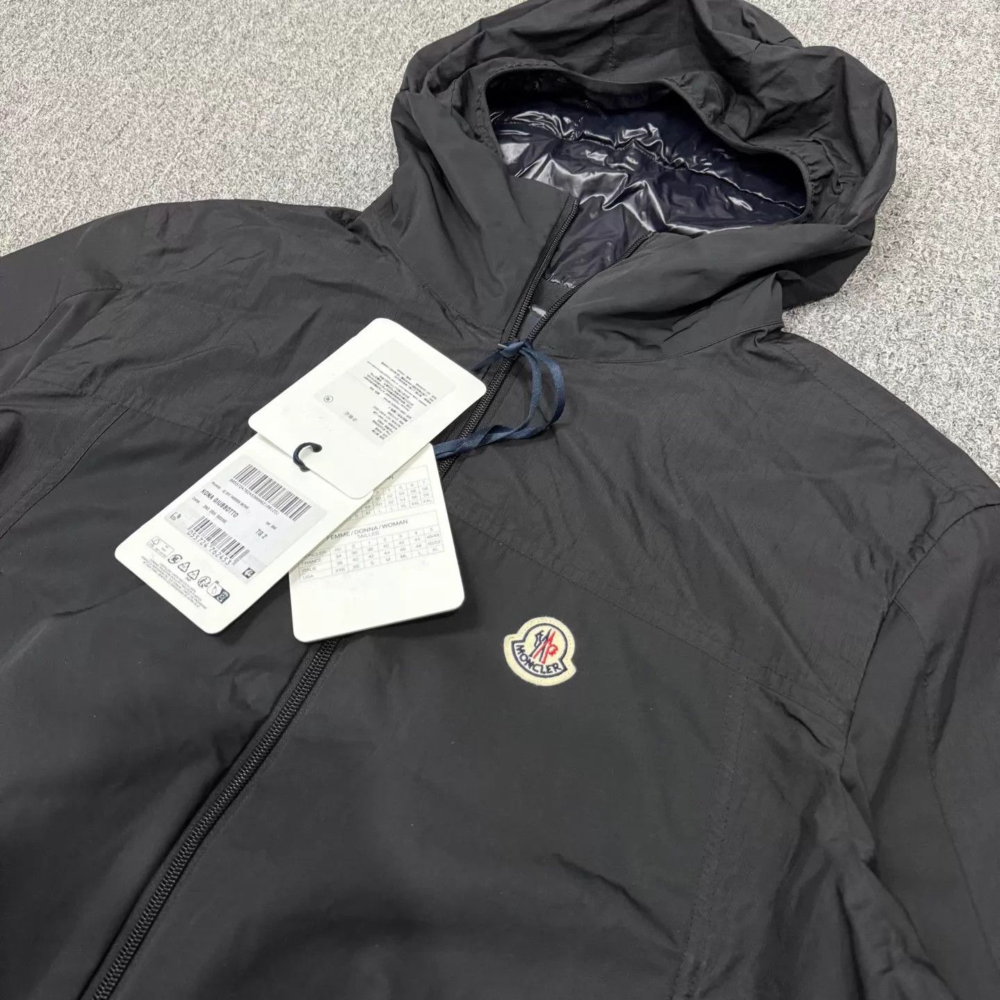 Moncler Moncler Black Nylon Jacket NWT Size 2 Size US M / EU 48-50 / 2 - 3 Thumbnail