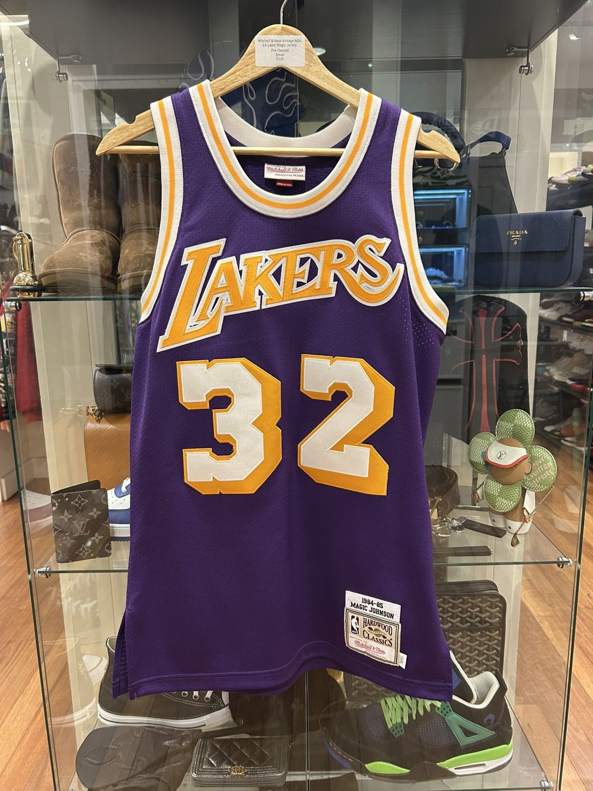 Mitchell & Ness Mitchell & Ness Vintage NBA LA Lakers Magic Johnson Jersey Size US S / EU 44-46 / 1 - 1 Thumbnail