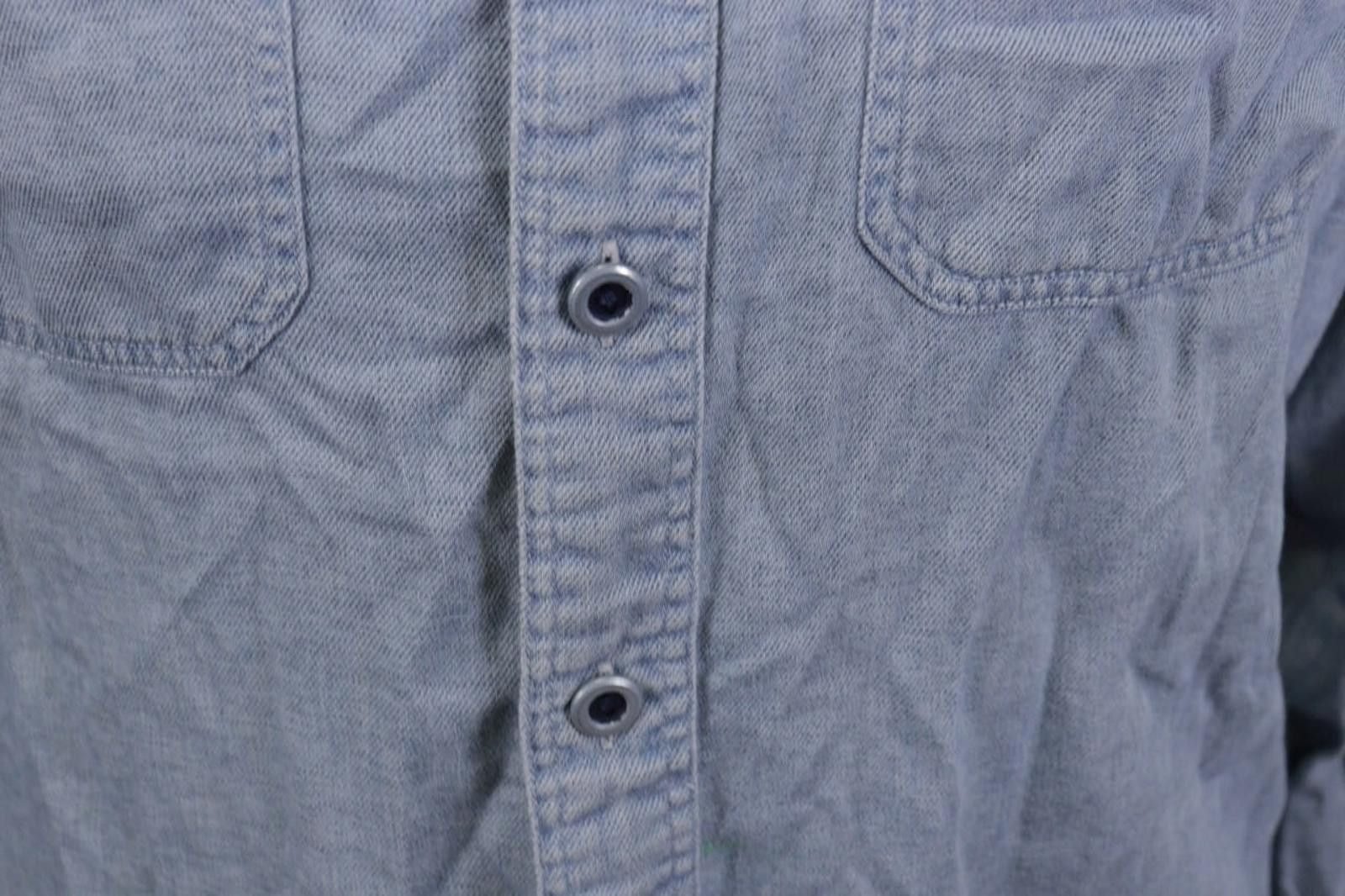 Polo Ralph Lauren Ralph Lauren Double RL Blue Denim Pockets Flanel Shirt M Size US M / EU 48-50 / 2 - 6 Thumbnail