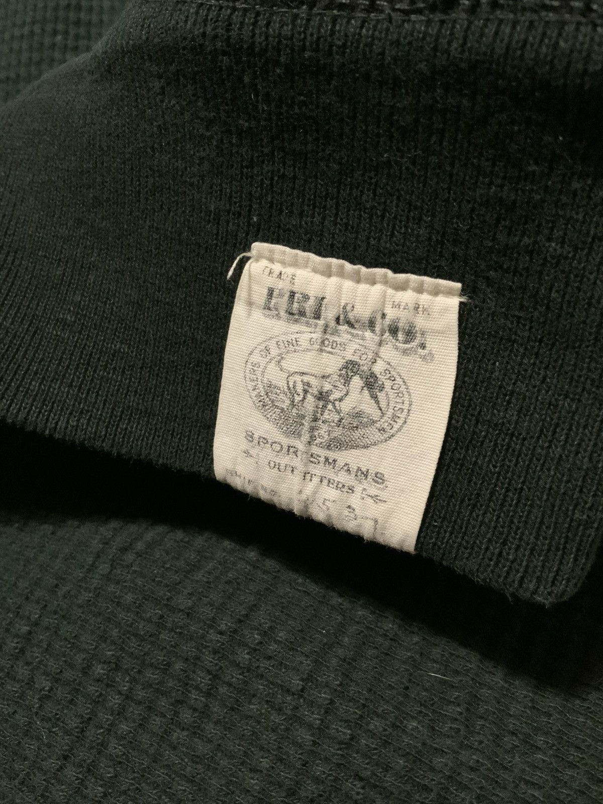 Polo Ralph Lauren Polo Ralph Lauren Reversible Waffle Knit Thermal Sweatshirt Size US XXL / EU 58 / 5 - 13 Thumbnail
