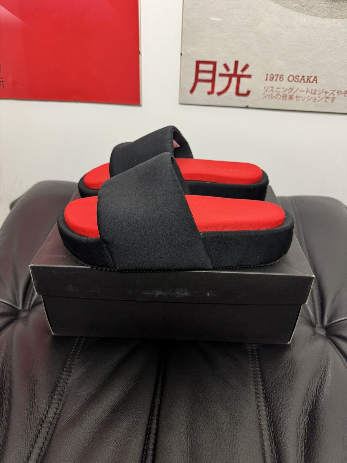 Adidas Y-3 Adidas Yohji Yamamoto Samurai Platform Slides Japanese Size US 9 / EU 42 - 3 Thumbnail