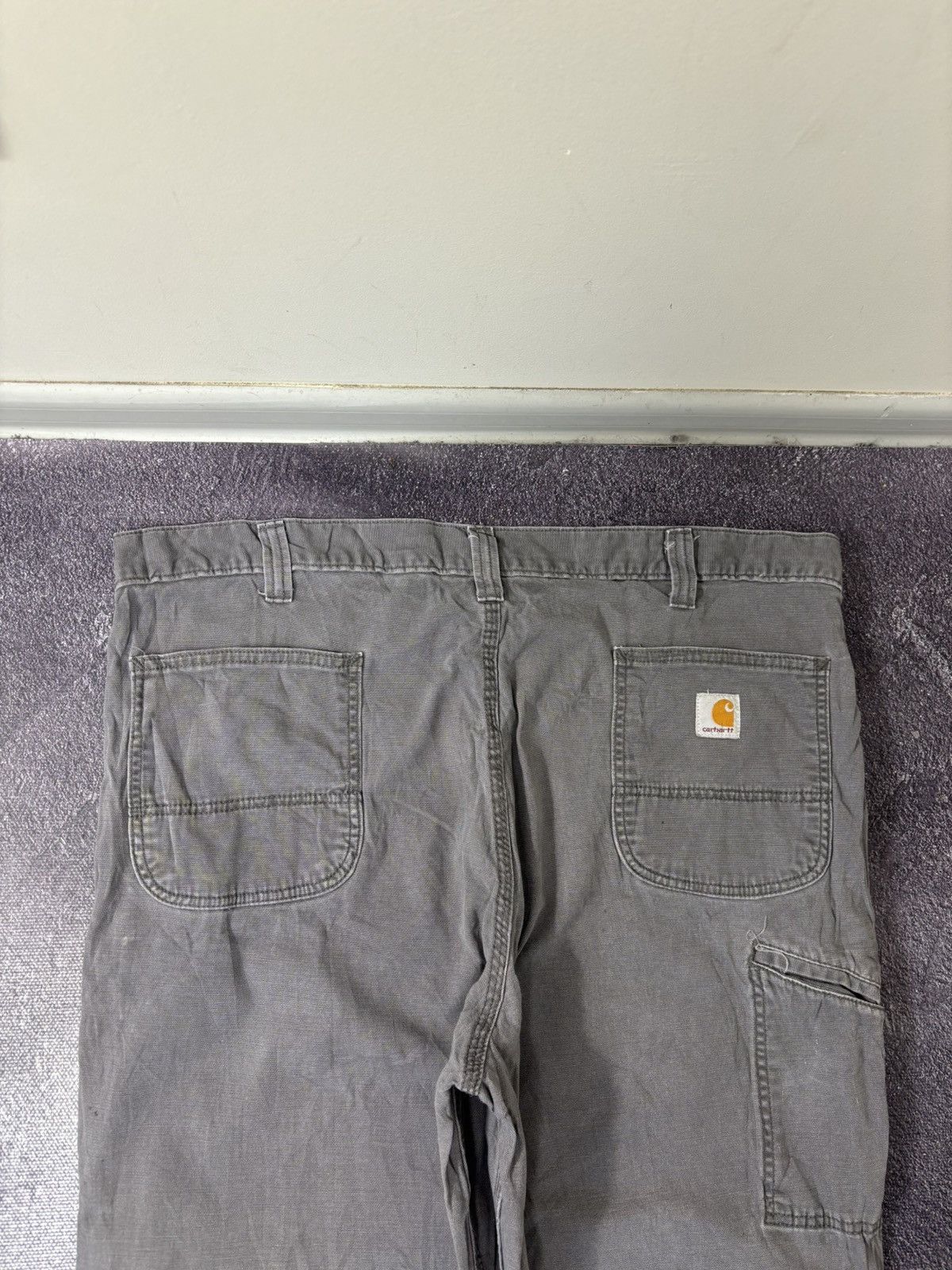 Carhartt Vintage Carhartt USA Workwear Gray Baggy Carpenter Pants Size US 42 / EU 58 - 6 Thumbnail