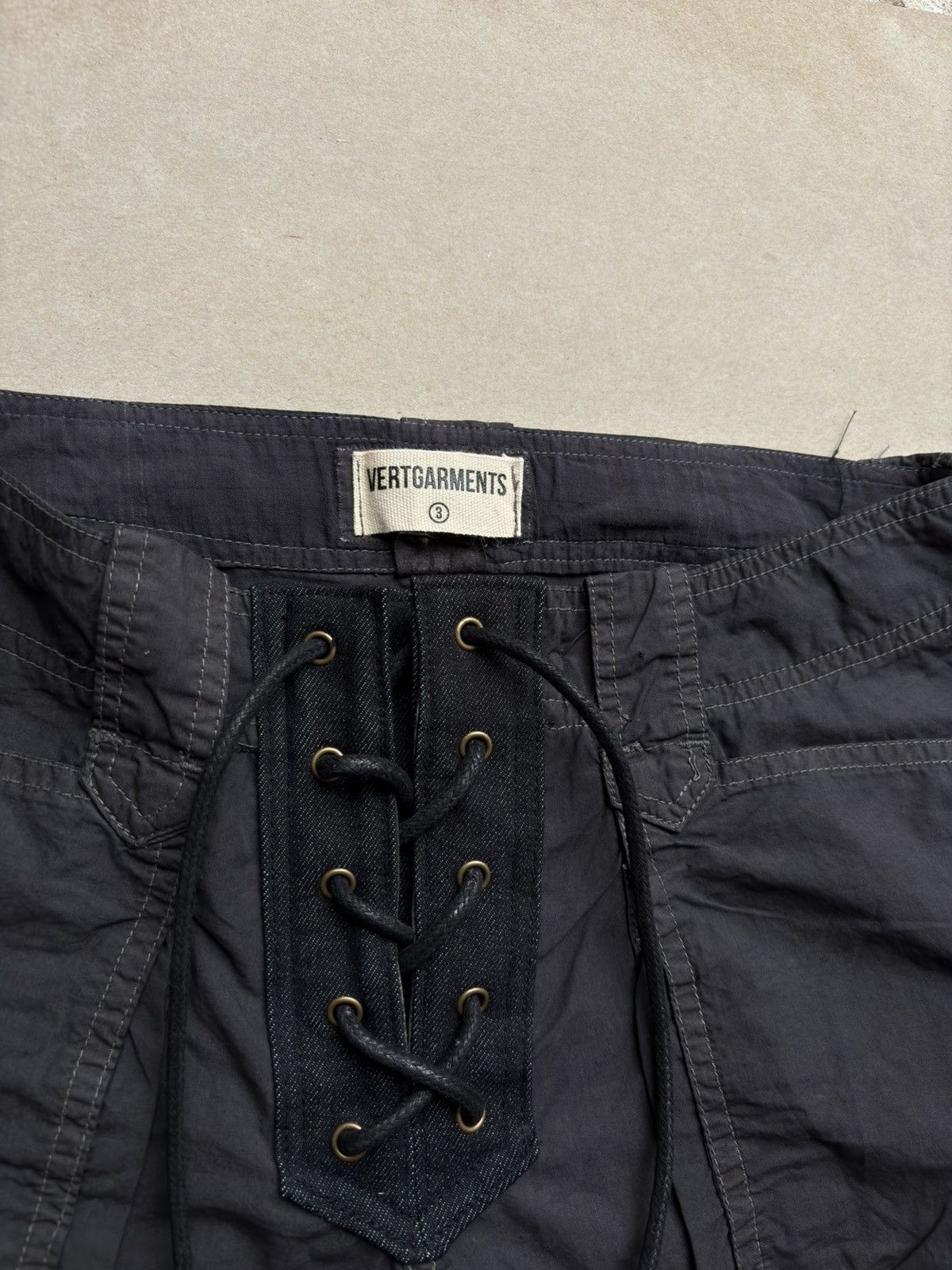Japanese Brand VERTGARMENTS lace up cargo pants Size US 28 / EU 44 - 4 Thumbnail