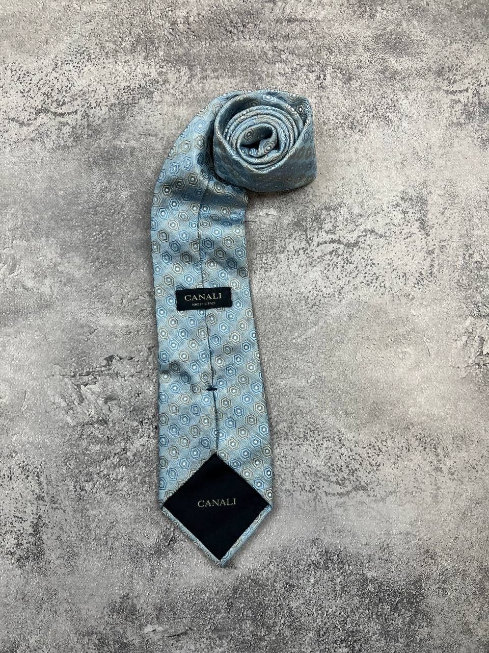 Canali Canali Tie 100% Silk Luxury Size ONE SIZE - 4 Thumbnail
