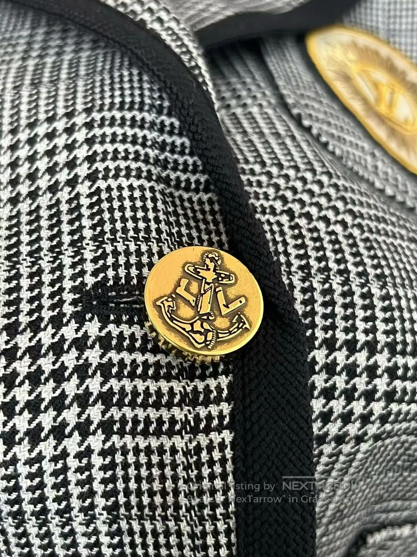 Louis Vuitton Louis Vuitton Plaid Embroidered Casual Blazer. Size XXS / US 00 / IT 34 - 4 Thumbnail