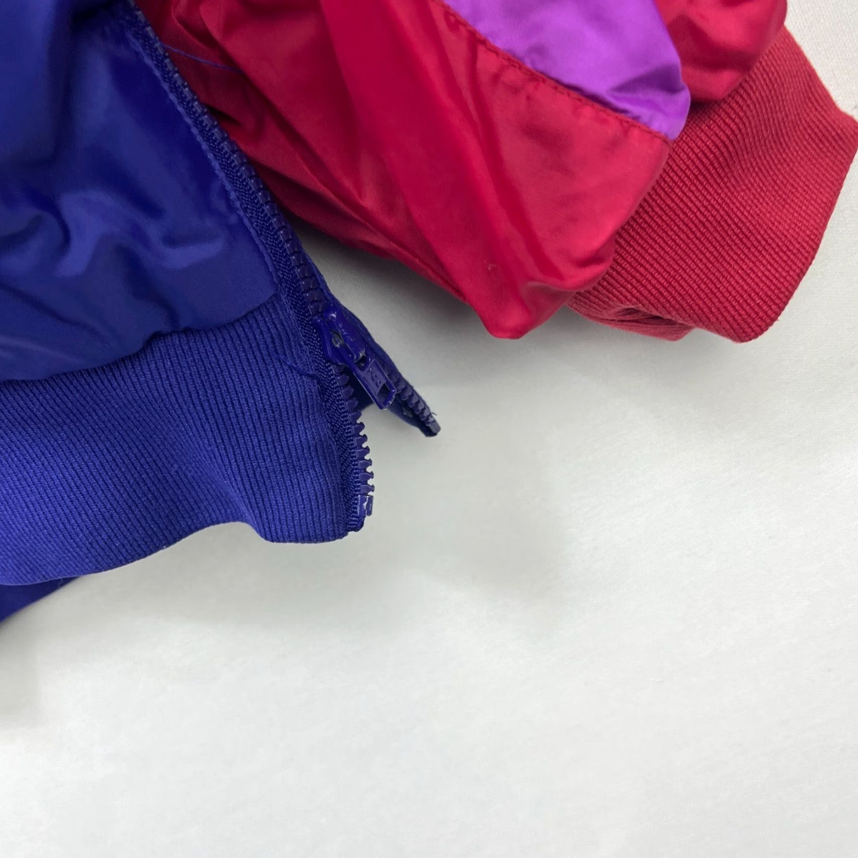 Nike VINTAGE Nike Windbreaker Jacket XL Men Purple 90s 80s "Pullover" Thermal Nylon Windbreaker Size US XL / EU 56 / 4 - 7 Thumbnail