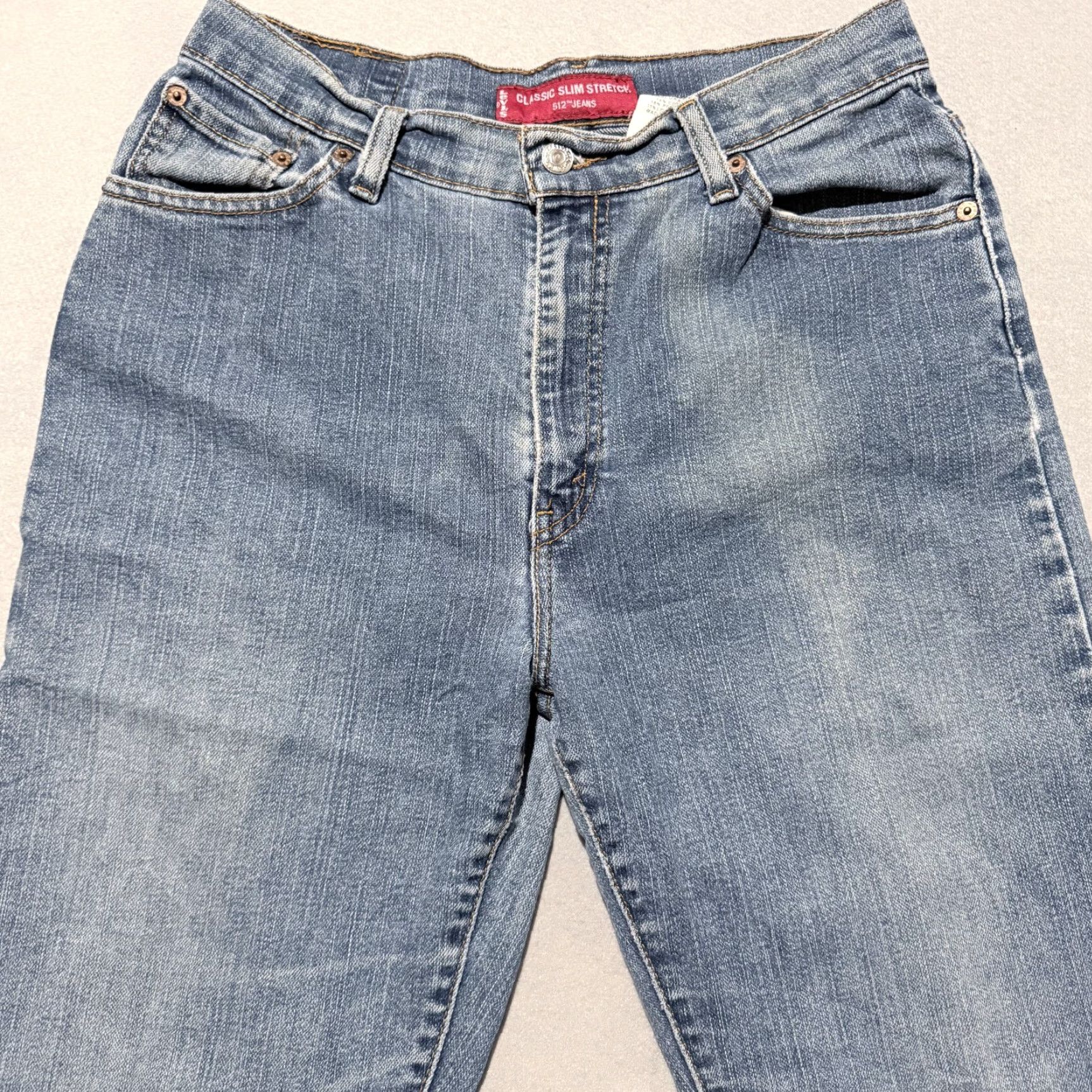 Levi's Levi’s Jeans Women Blue 5-Pocket High Rise Slim Stretch - 12M Regular XS? Size 34" / US 12 / IT 48 - 3 Thumbnail
