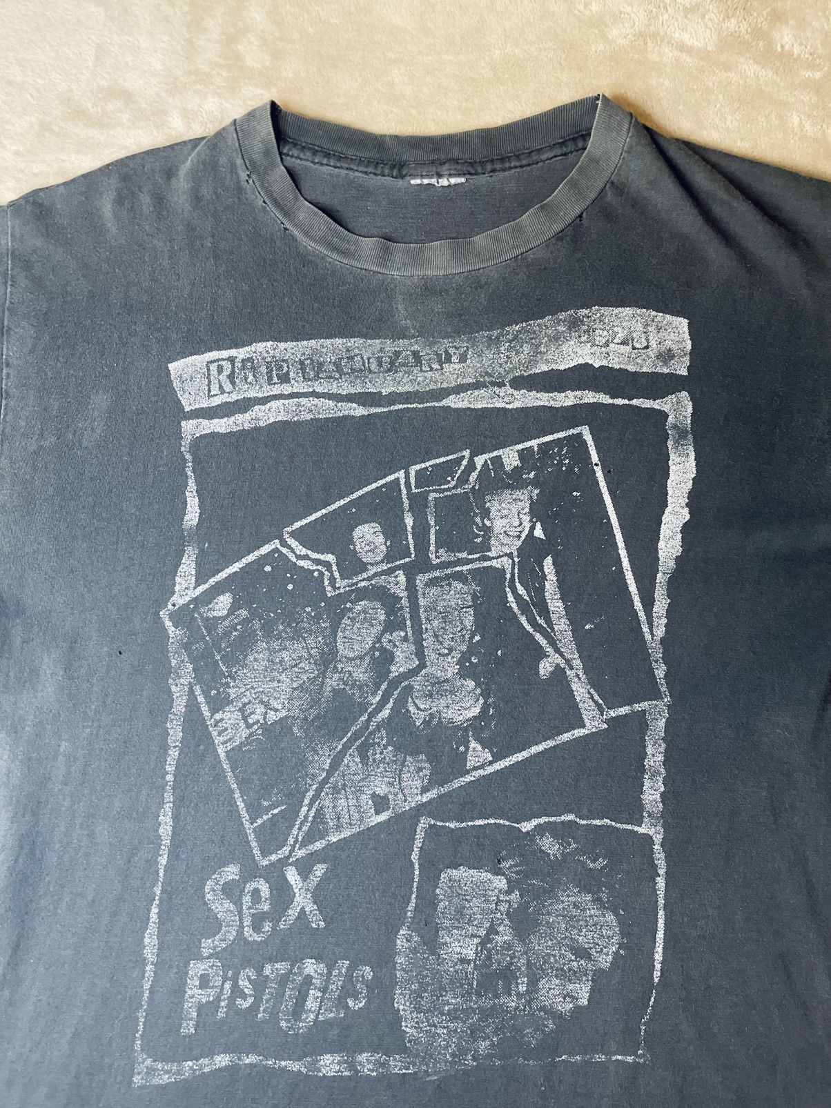 Other Sex Pistols Vintage T-Shirt „Ripped/Collage“ Size US M / EU 48-50 / 2 - 9 Thumbnail