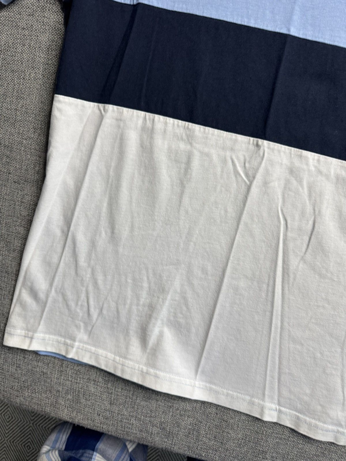 Barbour Barbour white nawy T-shirt Size US L / EU 52-54 / 3 - 5 Thumbnail