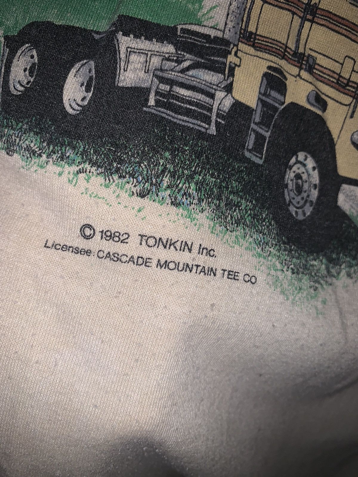 Vintage 80s Freightliner Tonkin Shirt Size US M / EU 48-50 / 2 - 3 Thumbnail