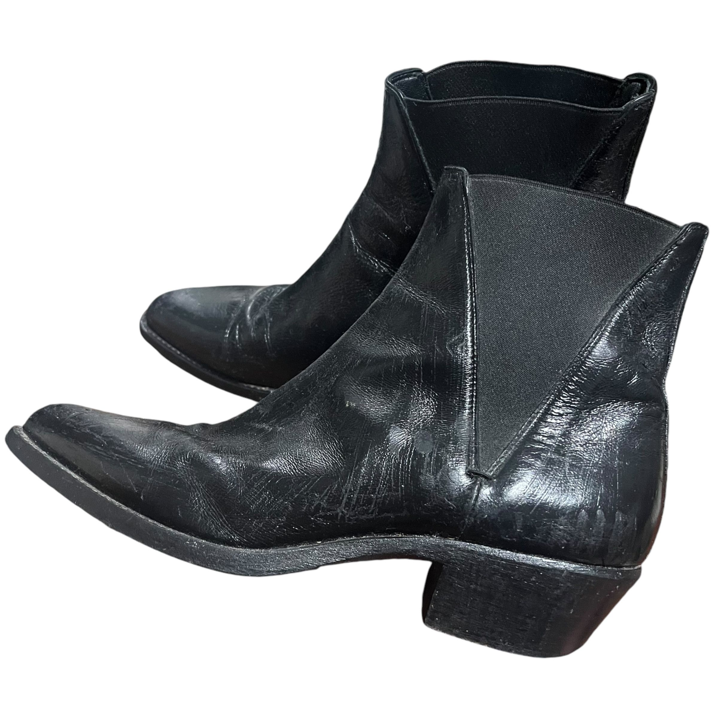 Saint Laurent Paris Saint Laurent Dakota 50 Black Chelsea Boots Size US 10 / EU 43 - 3 Thumbnail