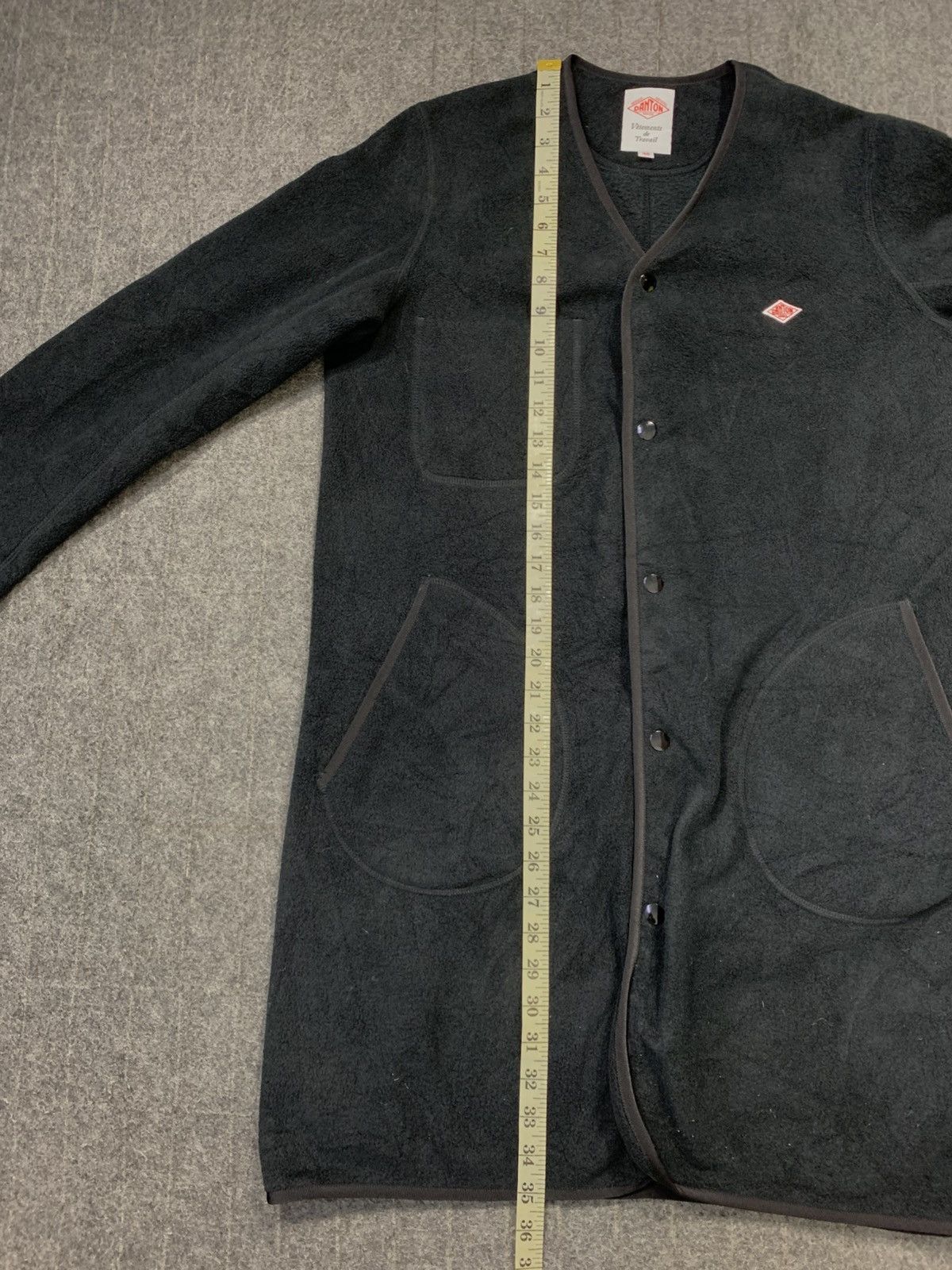 Danton × Vintage Danton France Vetements de Travail Fleece Button Up Jacket Size US S / EU 44-46 / 1 - 12 Thumbnail