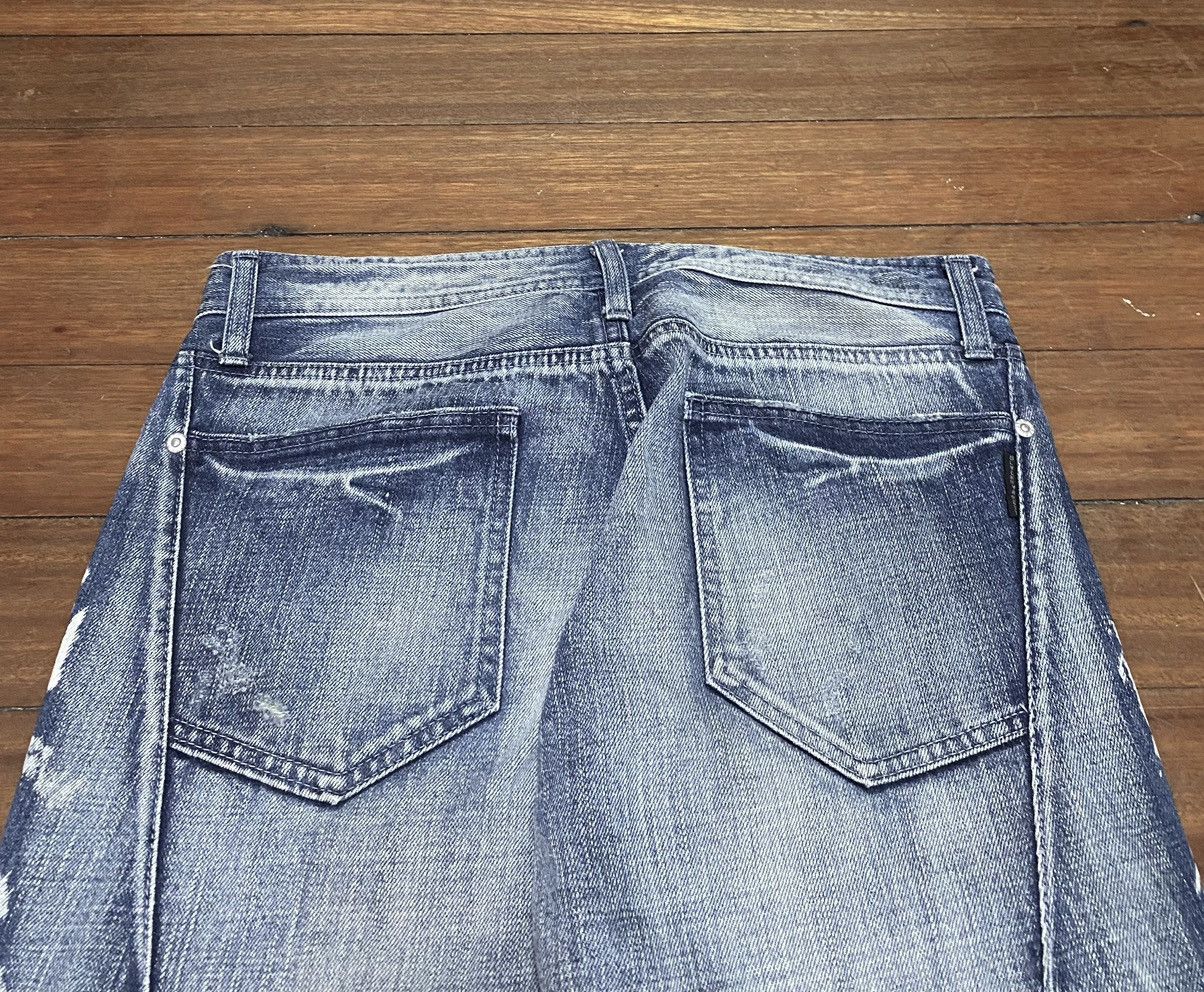 14th Addiction Very Rare Vintage Japanese Brand Neil Barrett Jeans 2000s Size US 31 - 4 Thumbnail