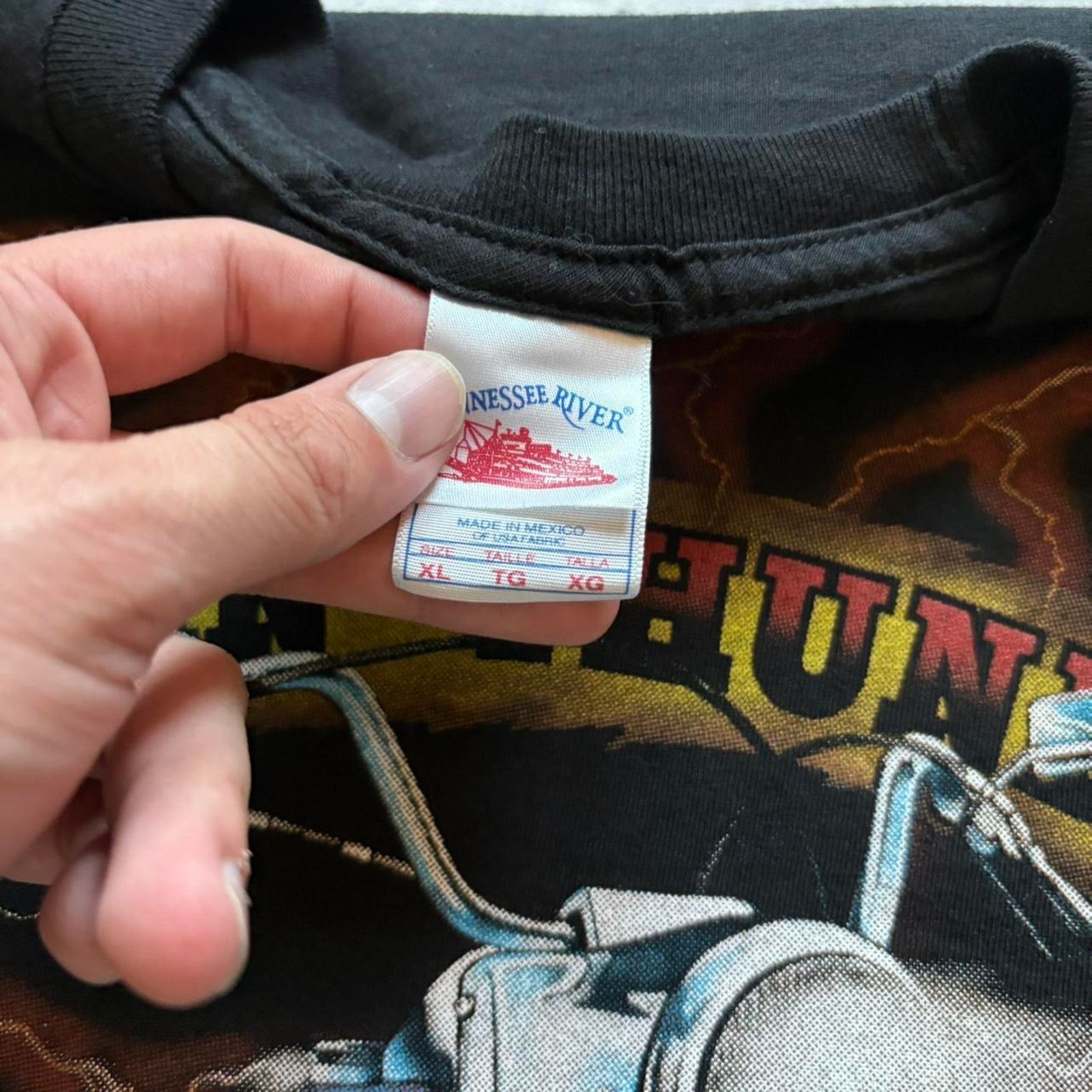 Vintage Vintage 1990s american thunder biker Size US XL / EU 56 / 4 - 2 Thumbnail