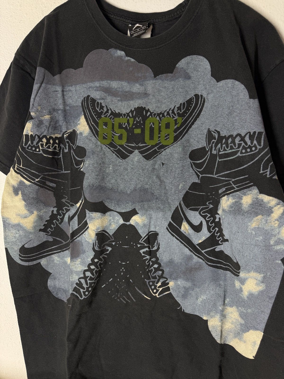 Jordan Brand Vingafe Faded Big Logo Jordan T shirt Size US XL / EU 56 / 4 - 6 Thumbnail