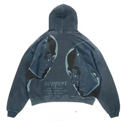 Other Y2K Letter Printed Hoodie Size US M / EU 48-50 / 2 - 1 Thumbnail