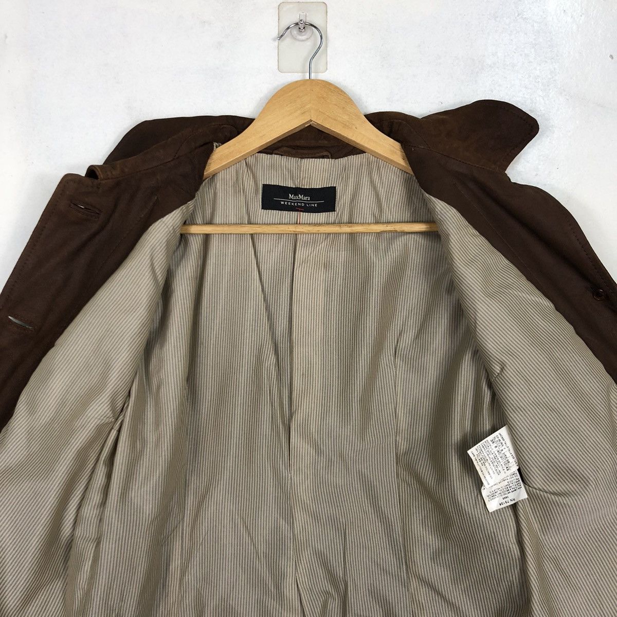 Other Max Mara Weekend Line Suede Leather Coat Size US M / EU 48-50 / 2 - 12 Thumbnail