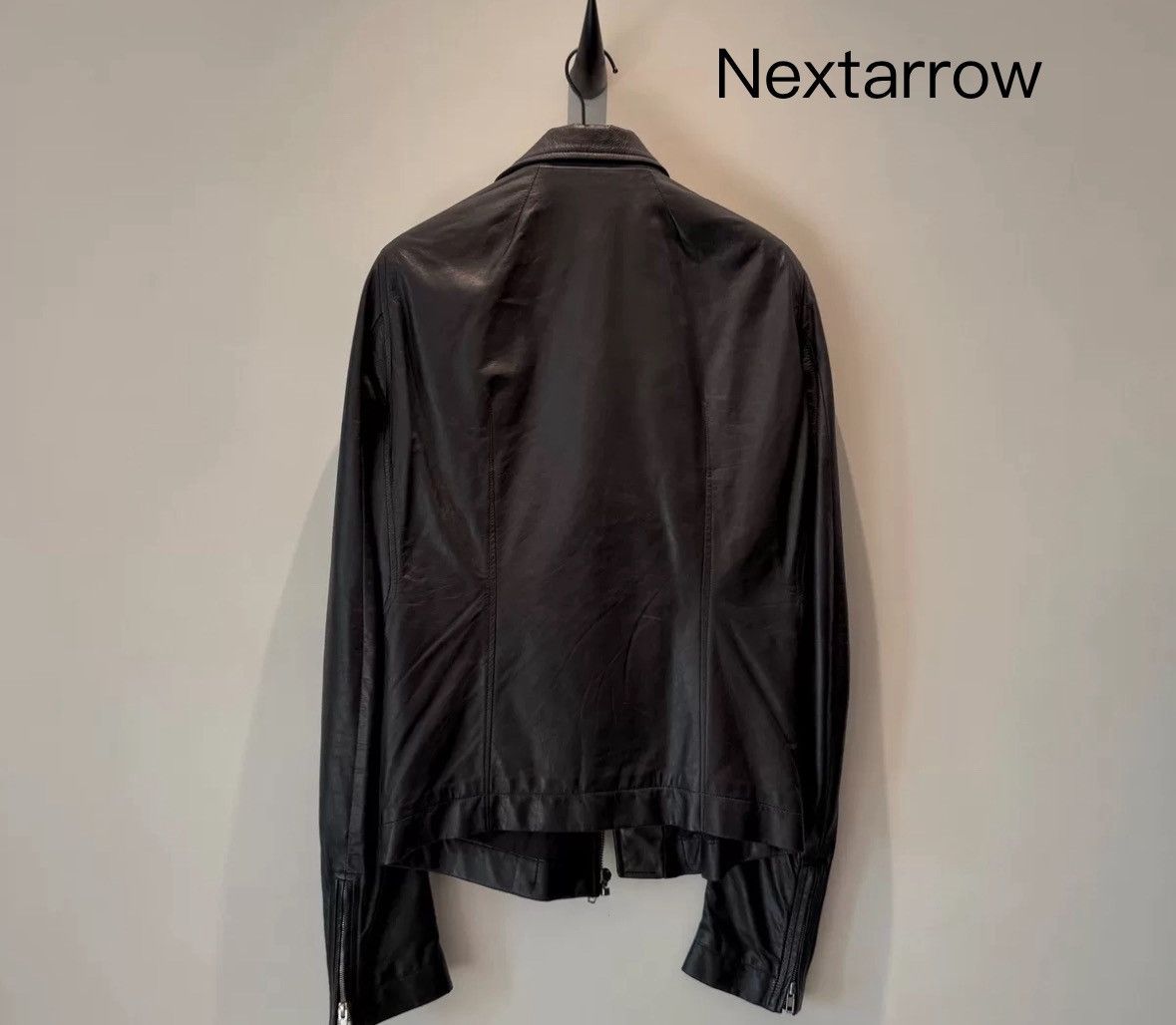 Rick Owens Rick owens black cowhide leather jacket2412-Nextarrow Size US M / EU 48-50 / 2 - 2 Thumbnail