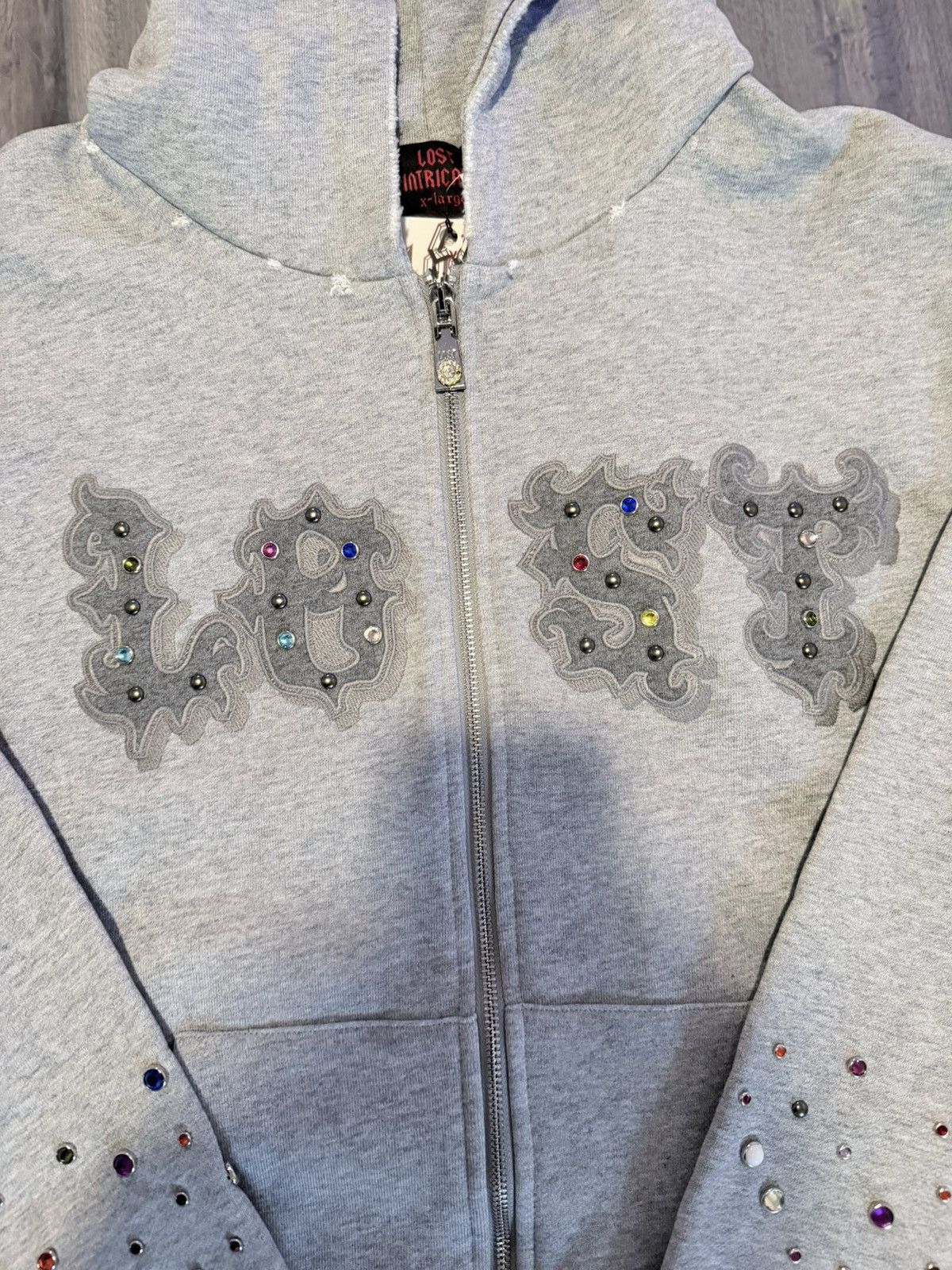 LOST INTRICACY Lost Intricacy Zip Up Size US XL / EU 56 / 4 - 2 Thumbnail